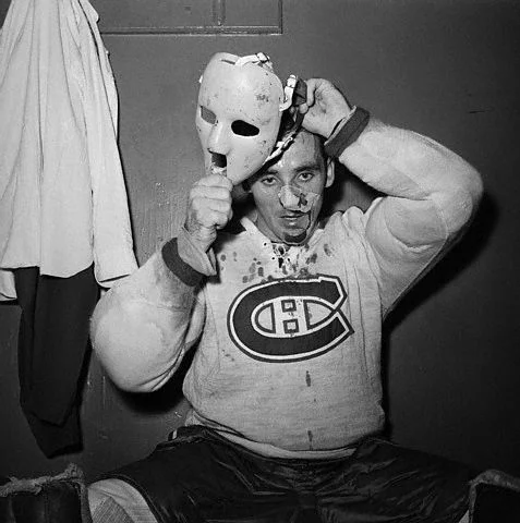 18. The goalie mask - invented by Jacques Plante in 1959.