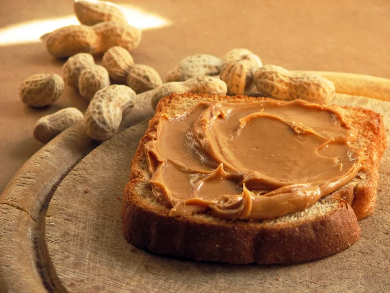 43. Peanut butter - first patented by Marcellus Gilmore Edson in 1884. 