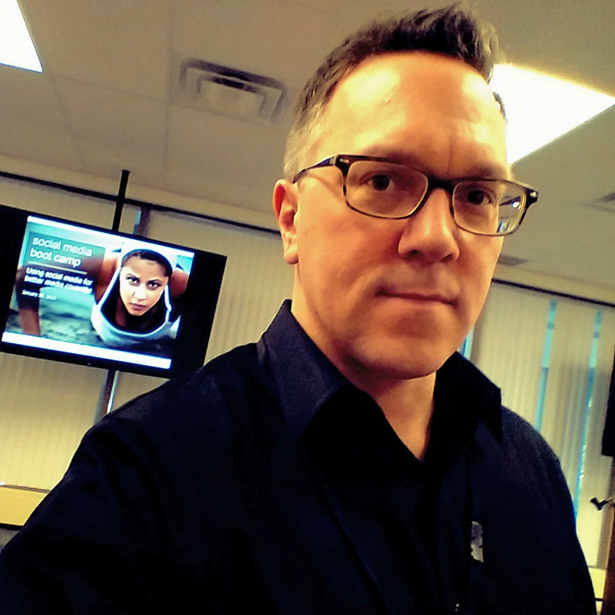 warren weeks Running a social media 'boot camp' series for a client in toronto in 2015.