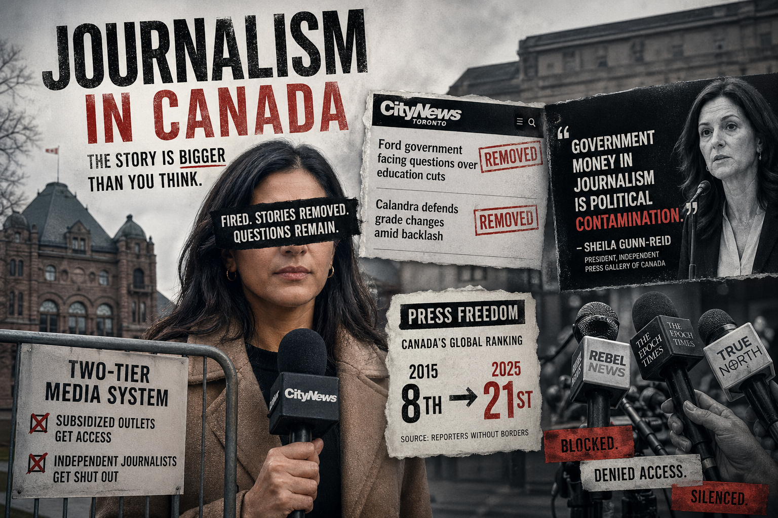 The Slow Erosion of Canadian Journalism (And Why It Should Scare You)
