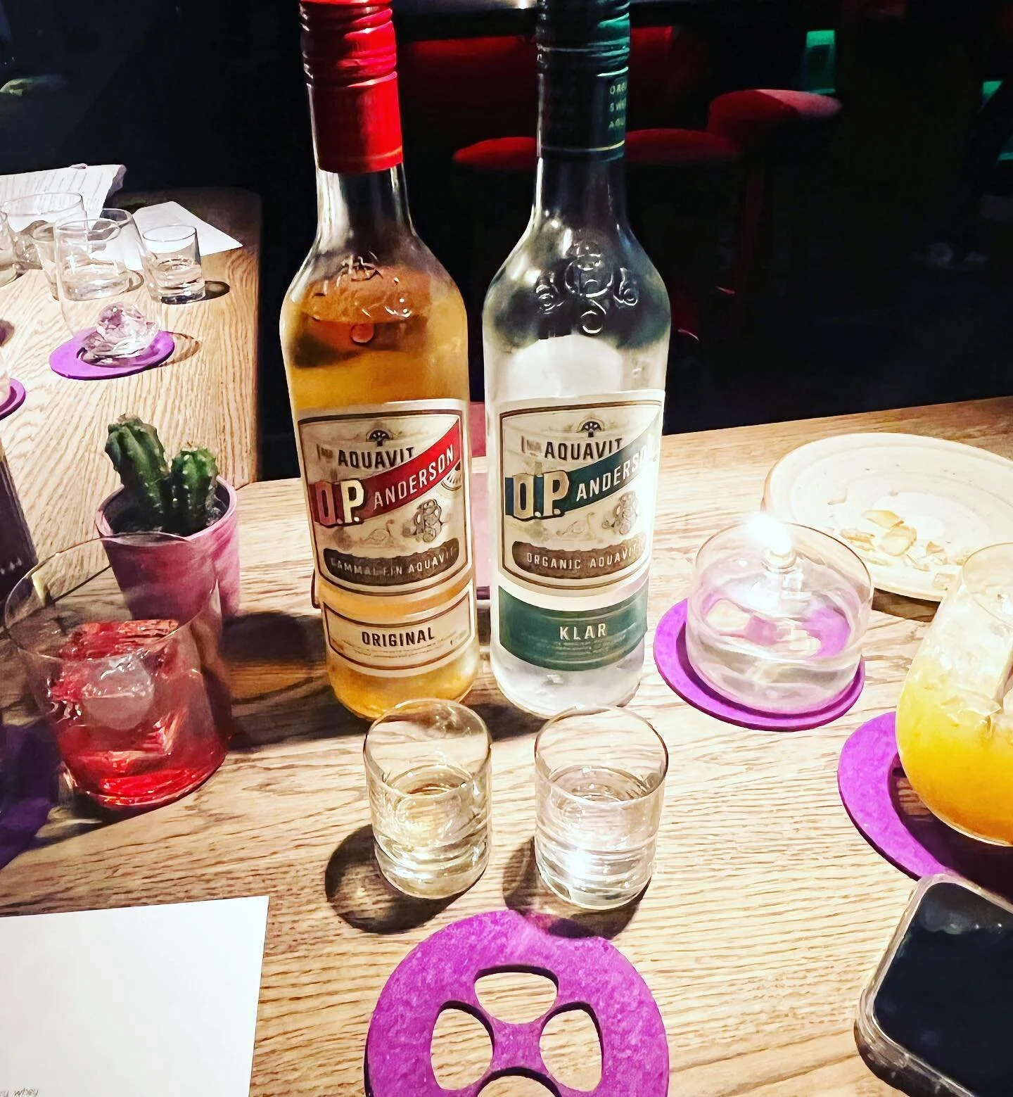 @olacarlson Thank you for the aquavit tasting and the amazing cocktails with @peiyola