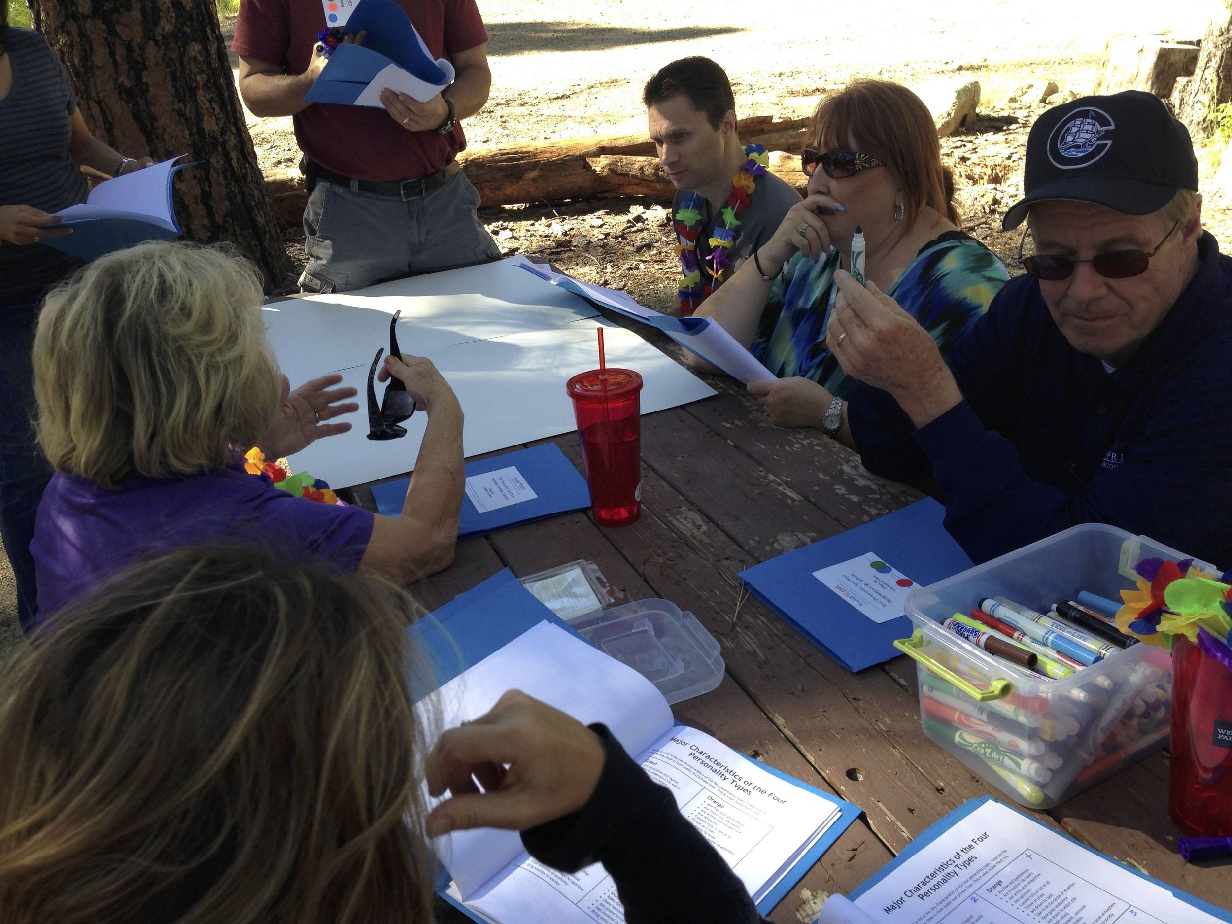 The Insight "Colors" Personality Instrument helps team members learn about themselves and discover ways to work best with one another