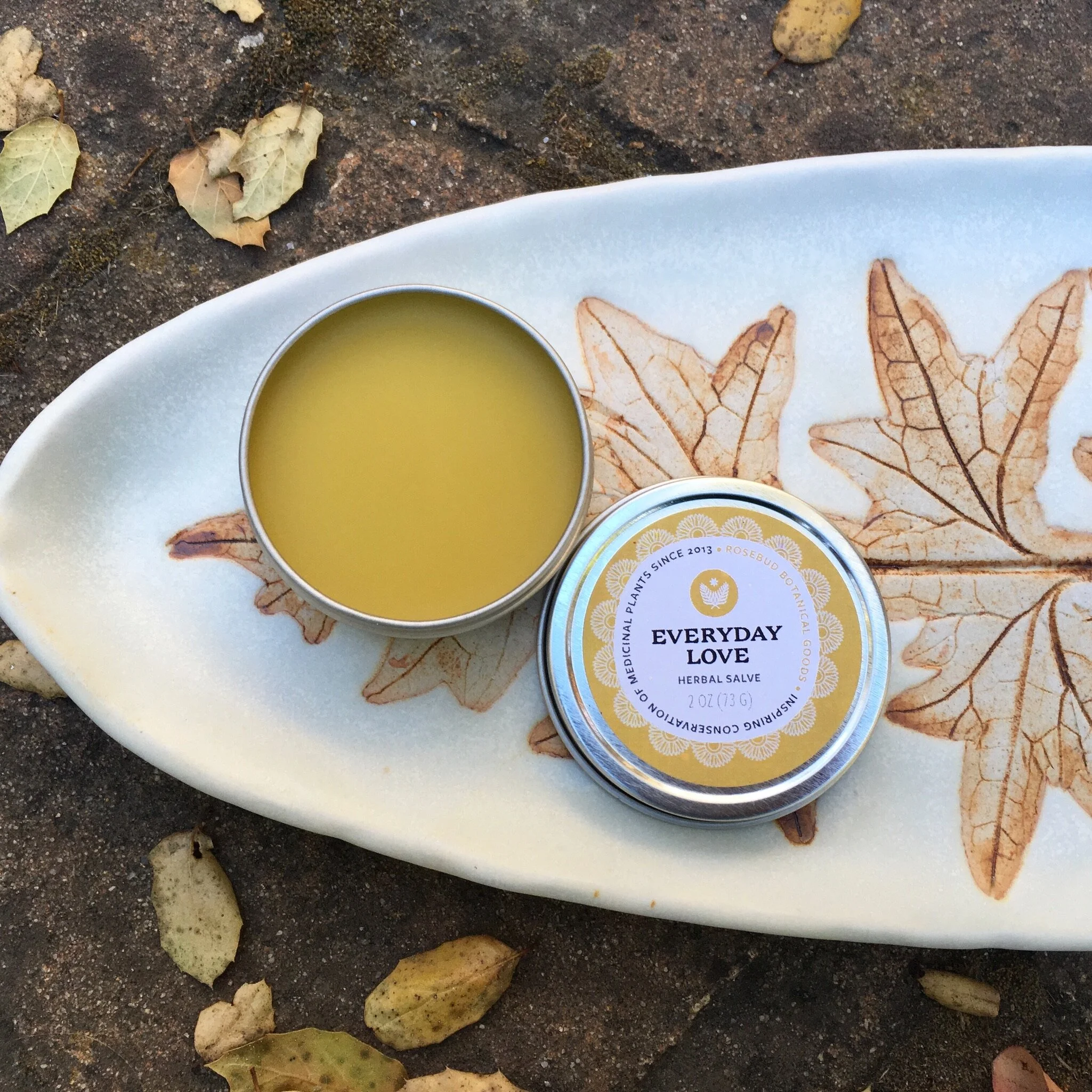 Multi-purpose salve with calendula infused oils