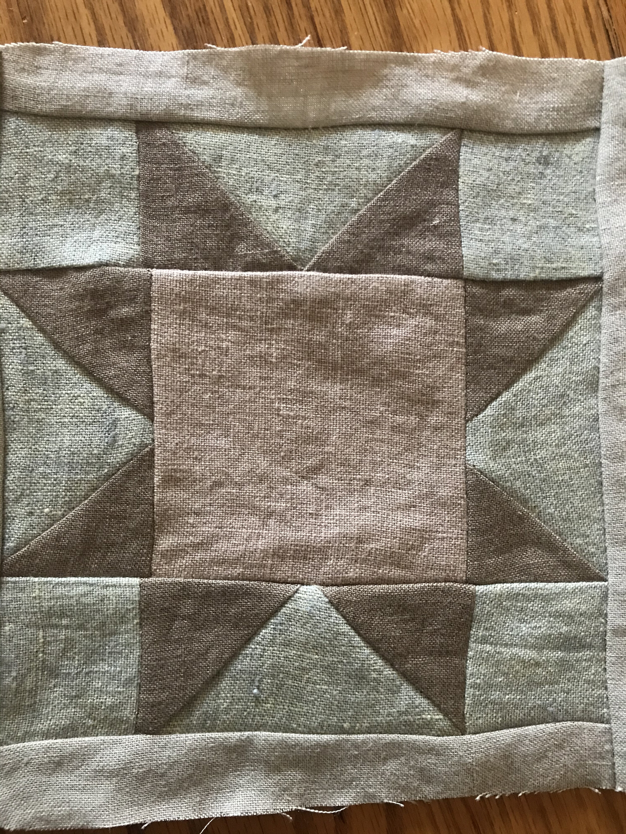 Linen and Wool Pot Holders. 2020