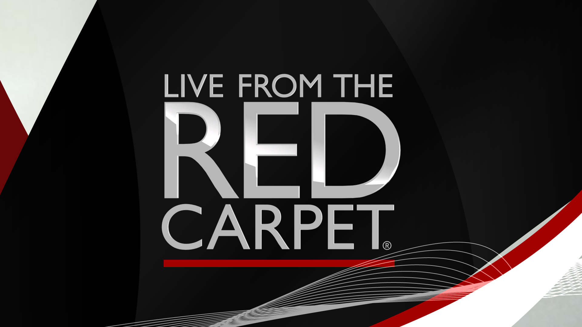 tv graphics package | Live from the Red Carpet | jonberrydesign