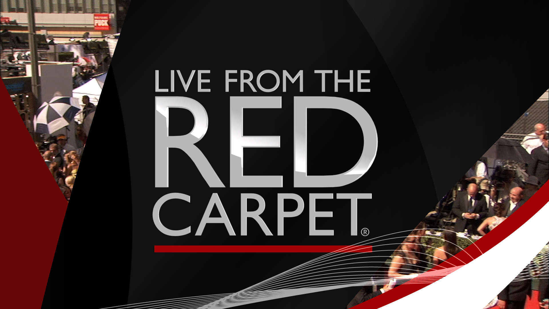 tv graphics package design | Live from the Red Carpet | jonberrydesign