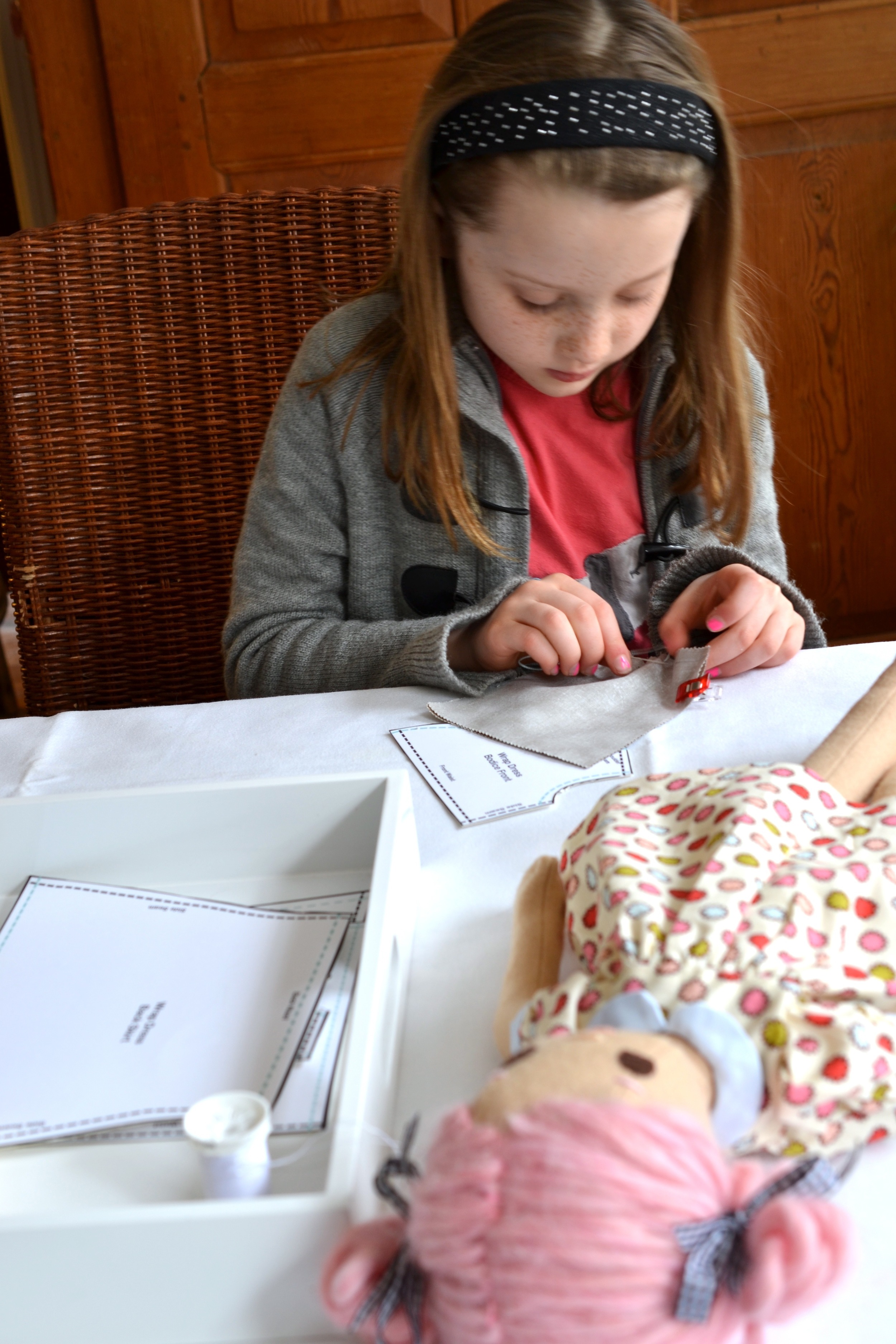 Teaching A Child to Sew — Phoebe&Egg