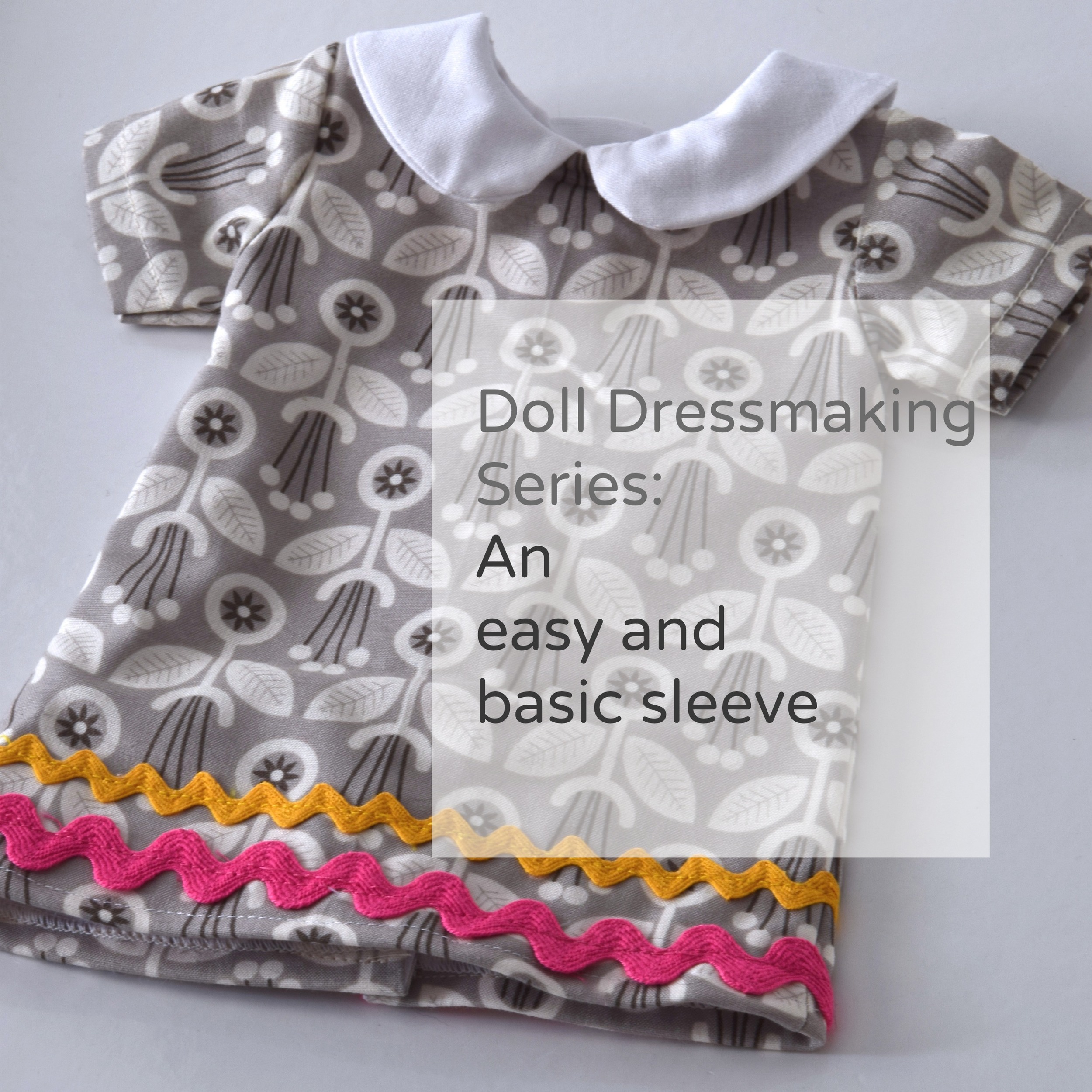 easy doll dress pattern