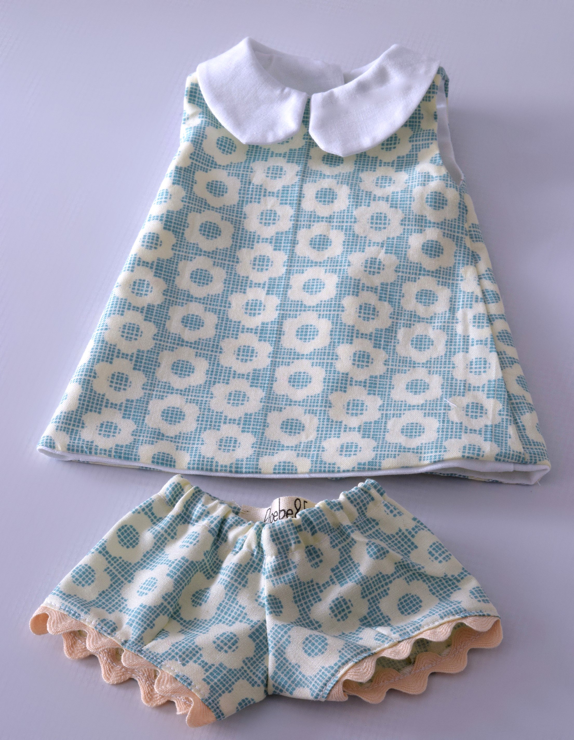 Doll Dressmaking Series: Making your own fabric trim — Phoebe&Egg