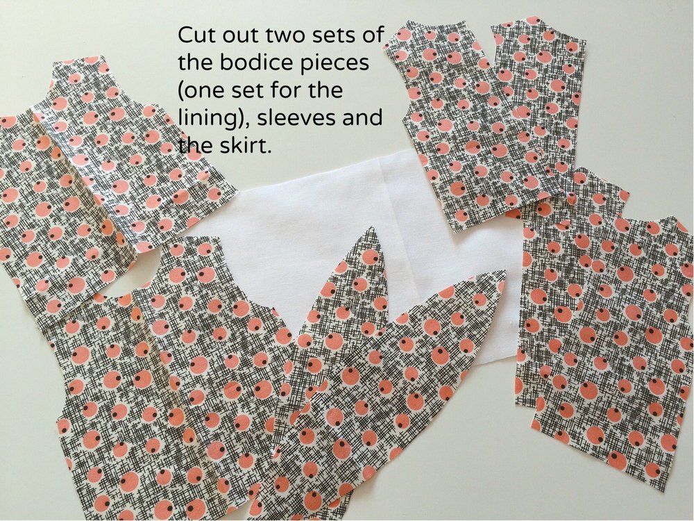easy doll dress making