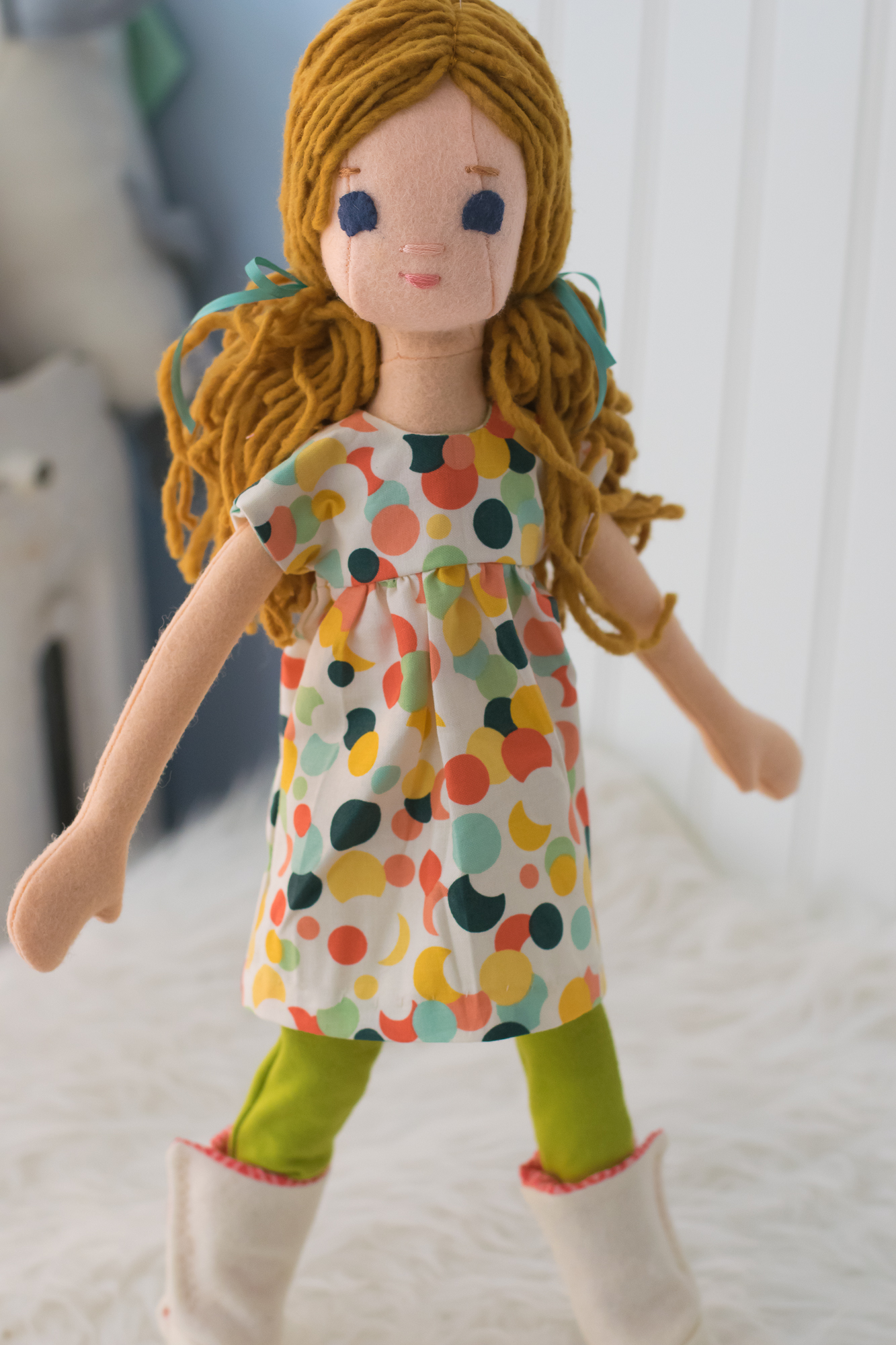 Phoebe doll for The Nutcracker, whose name will be Phoebe in the Show!