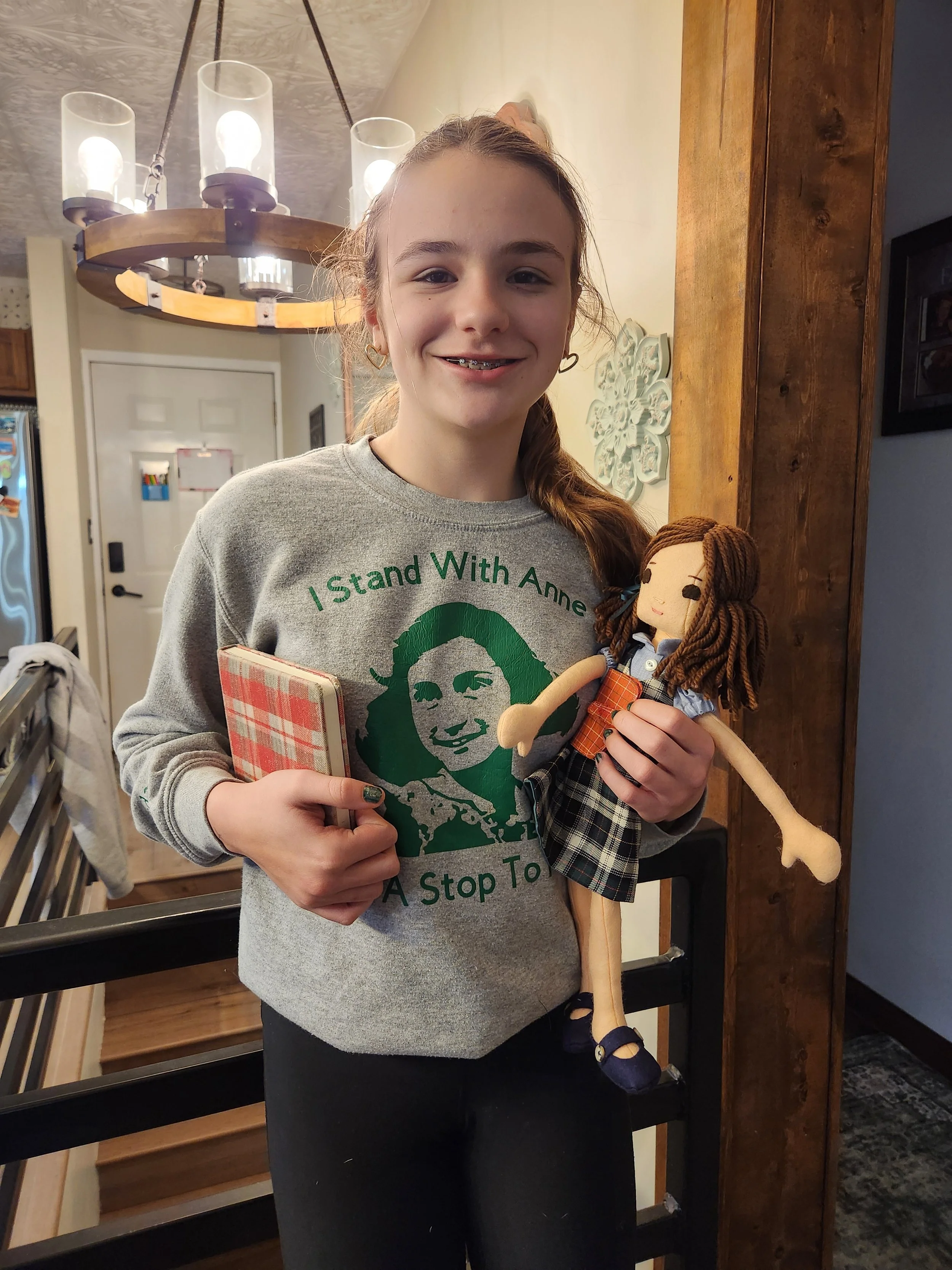 Two Amazing Girls: Anne Frank and Natalie Flaherty