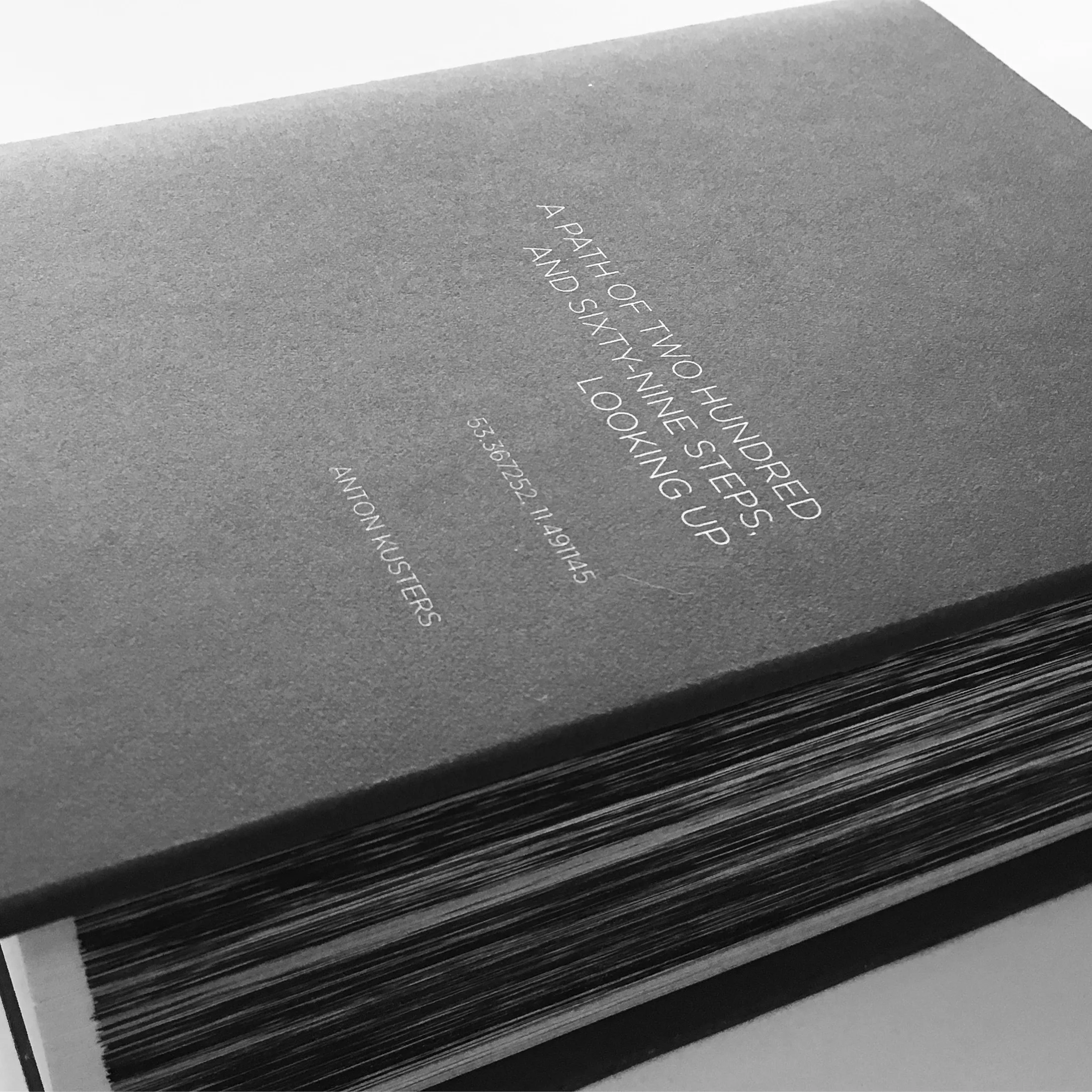 Hand made book (538p), pièce unique