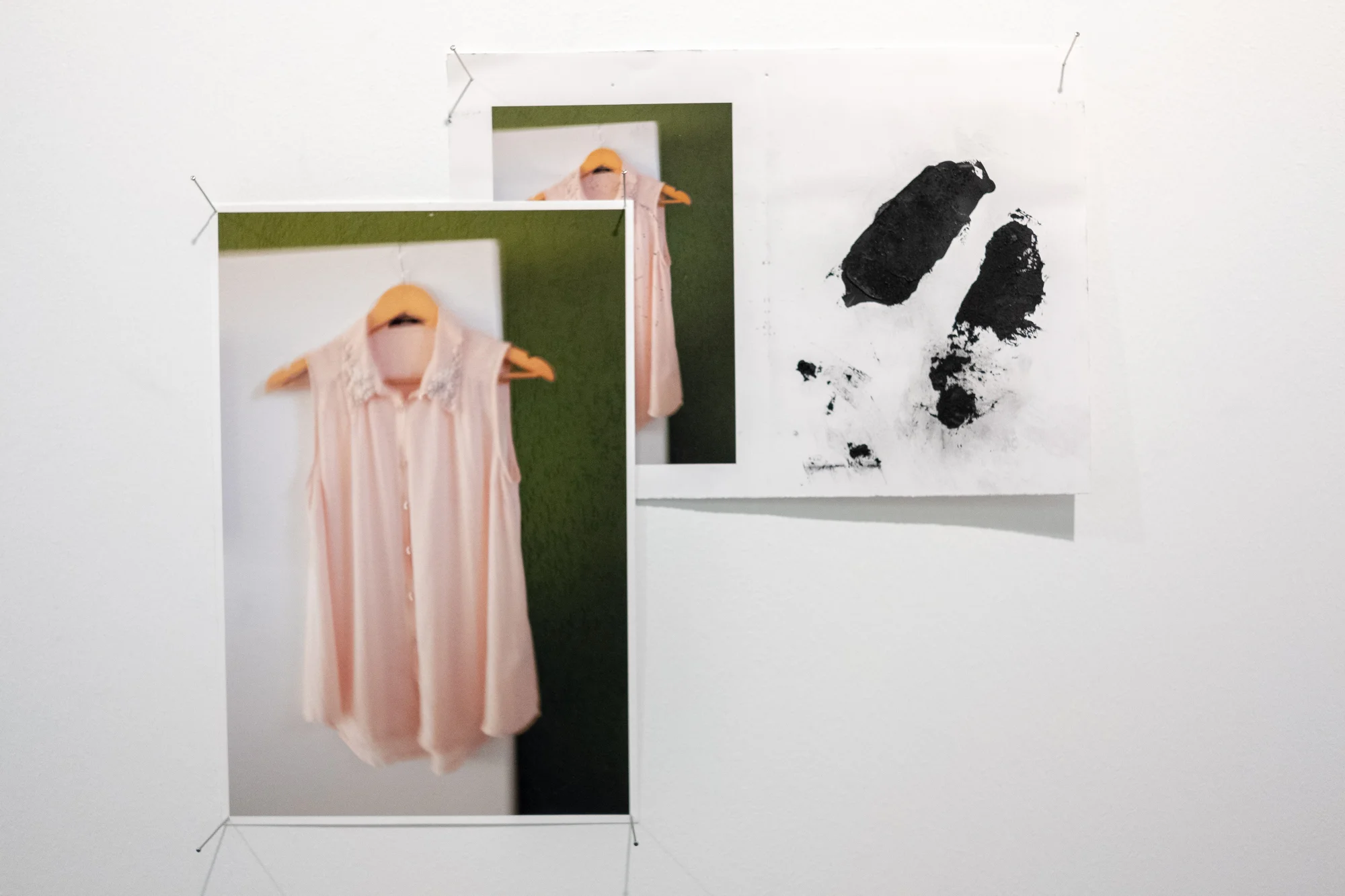 Weight/Carry (detail) – installatie als work-in-progress in Z33 (2018)