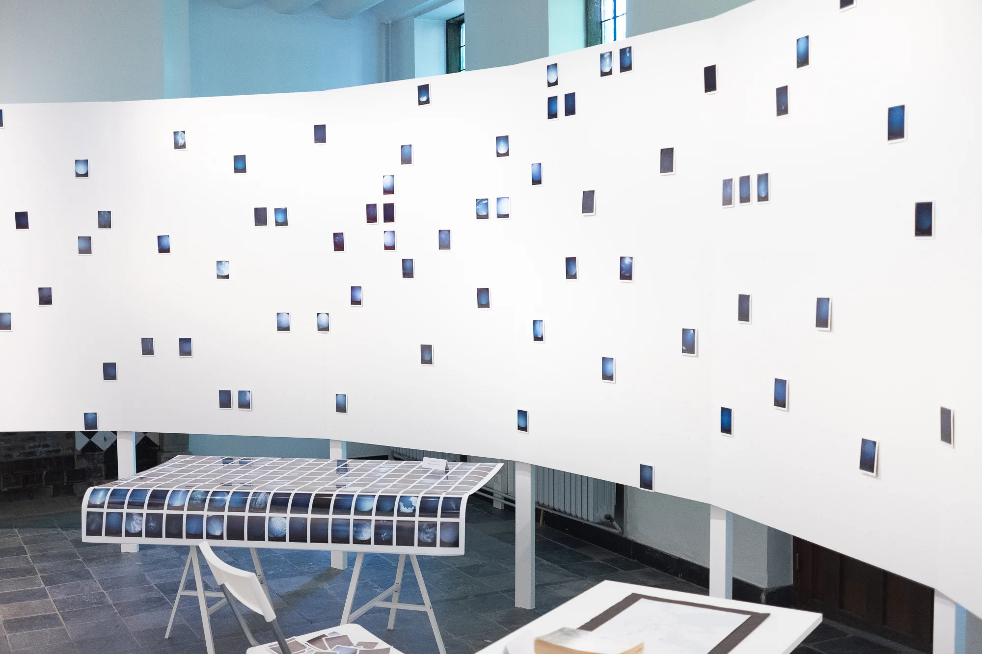 The Blue Skies Project – installatie als work-in-progress in Z33 (2018)