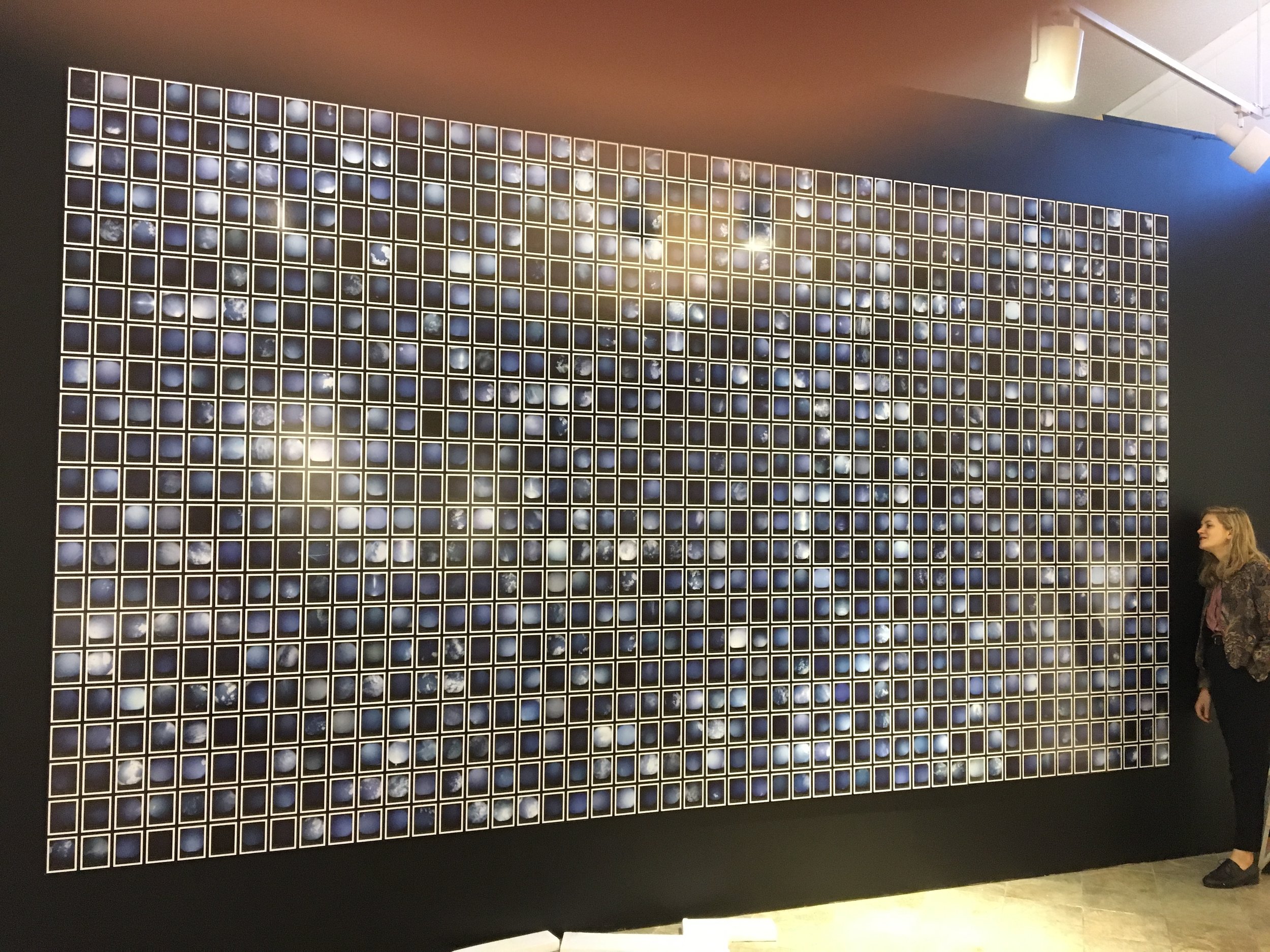 The Blue Skies Project - installation shot © Eric Baden