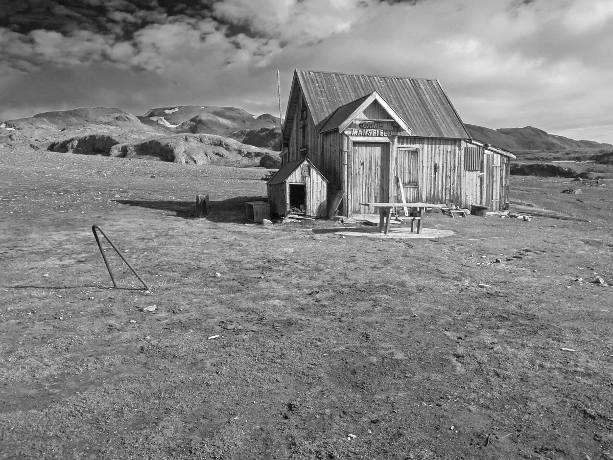 Camp Mansfield, Blömstrandhalvøya, July 2012