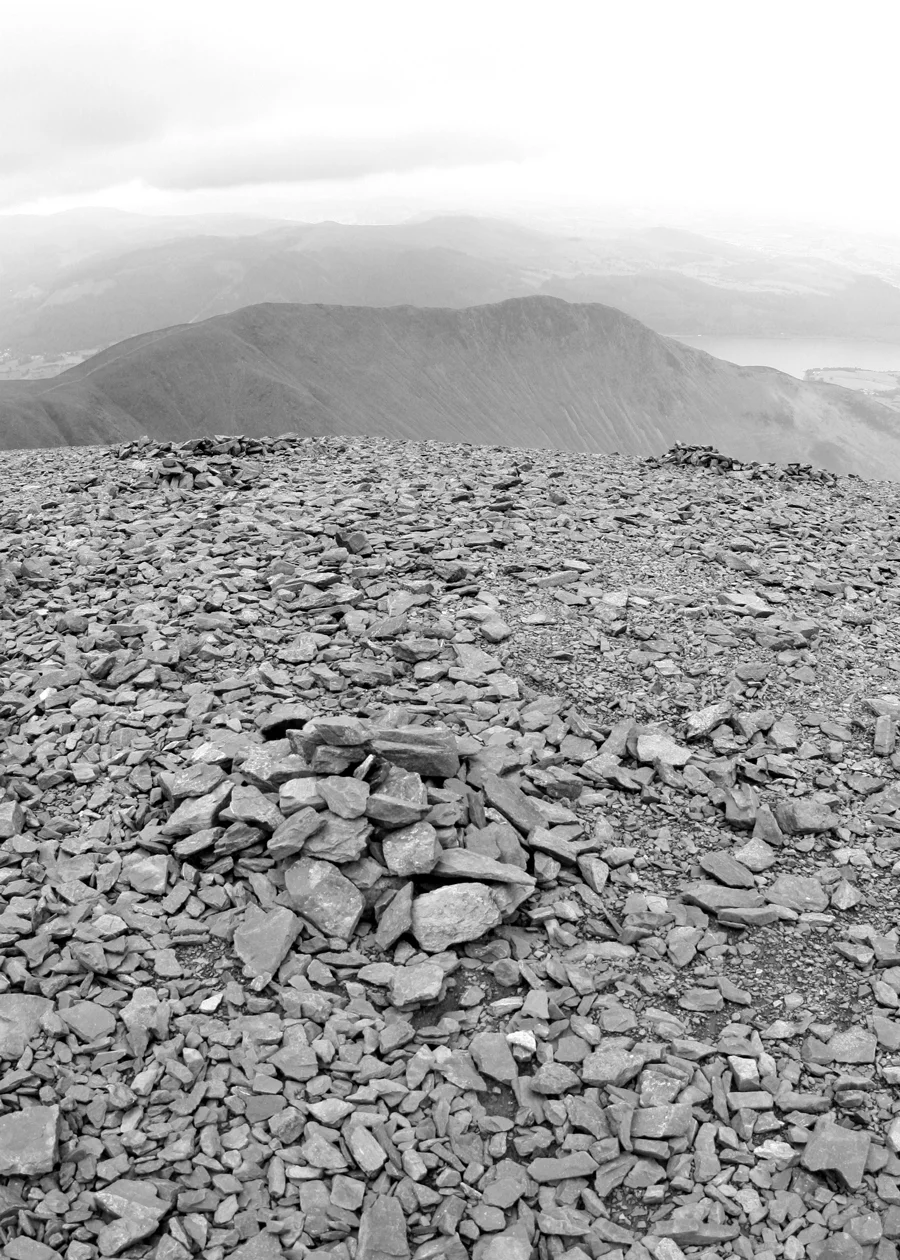 Skiddaw summit, Lake District