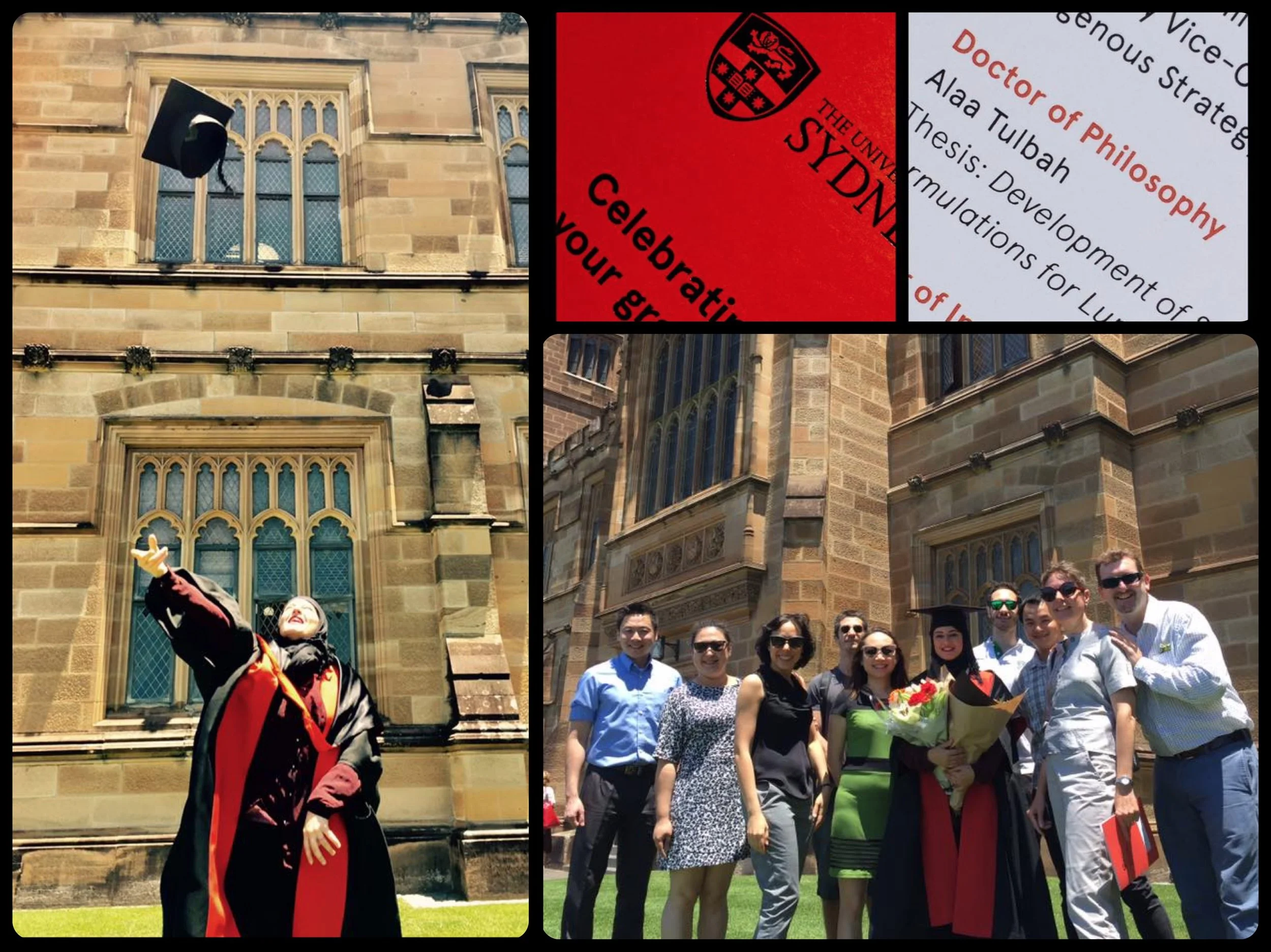 Graduation of Alaa