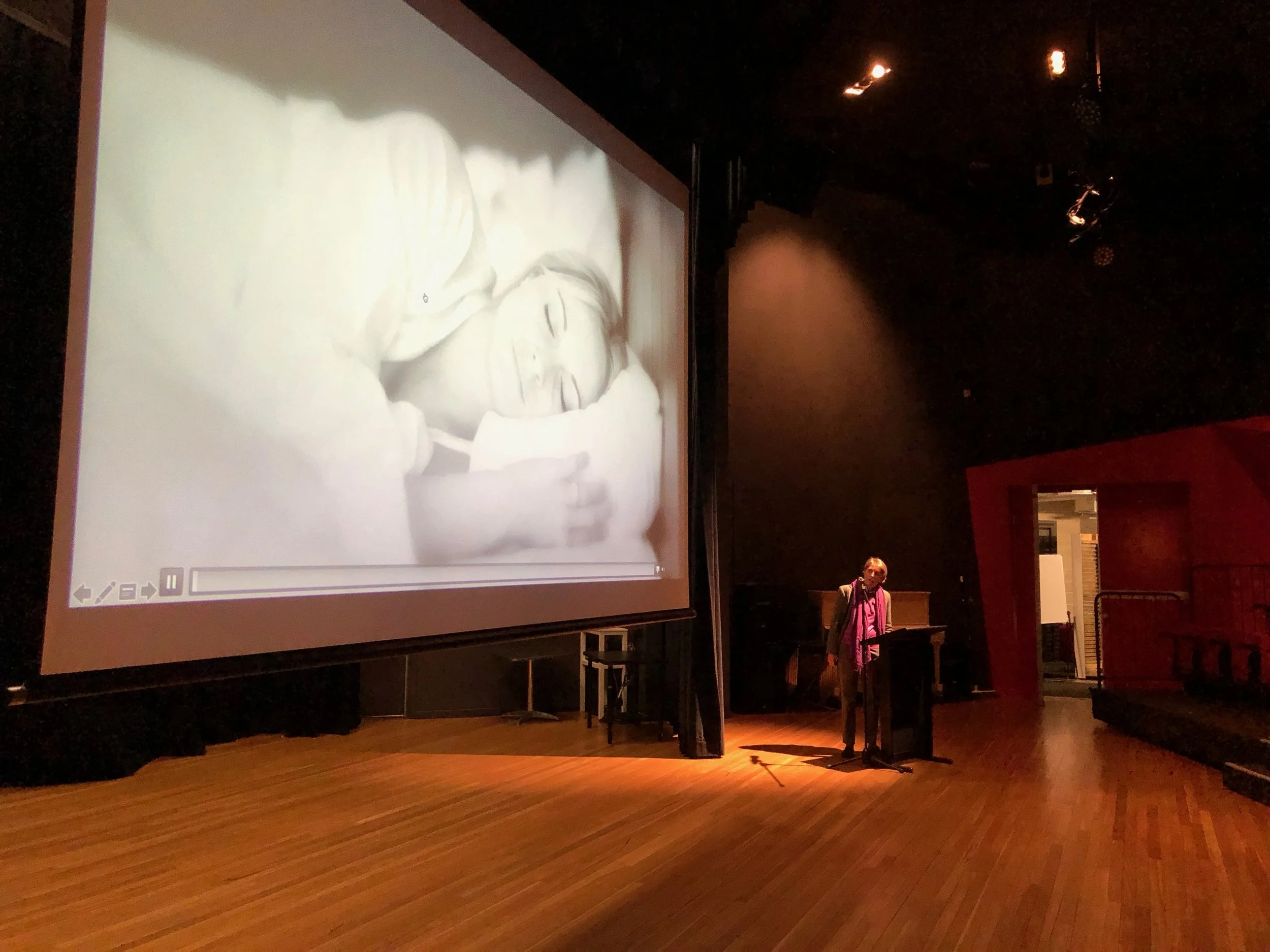 Daniela talks about her life as a Italian and Australian Scientist at the Forum, Leichhardt, Sydney.