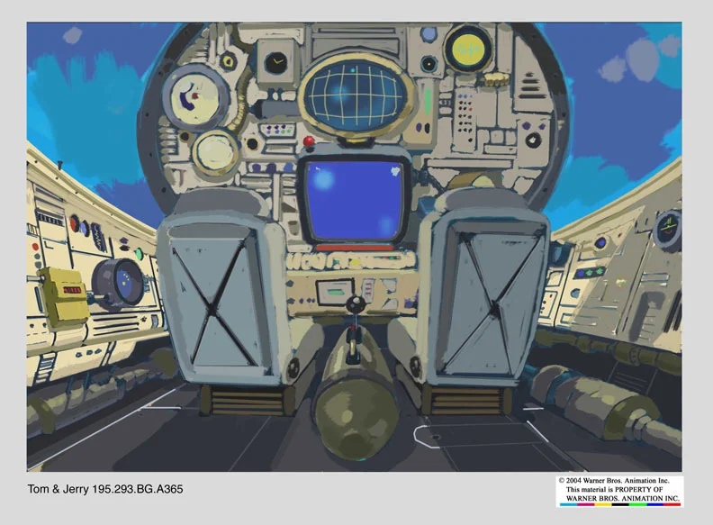 Color Rough _Tom and Jerry- Blast off to Mars