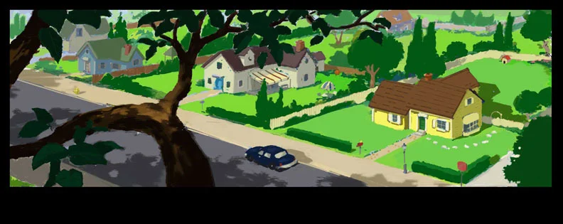 Color Rough _Tom and Jerry- Blast off to Mars