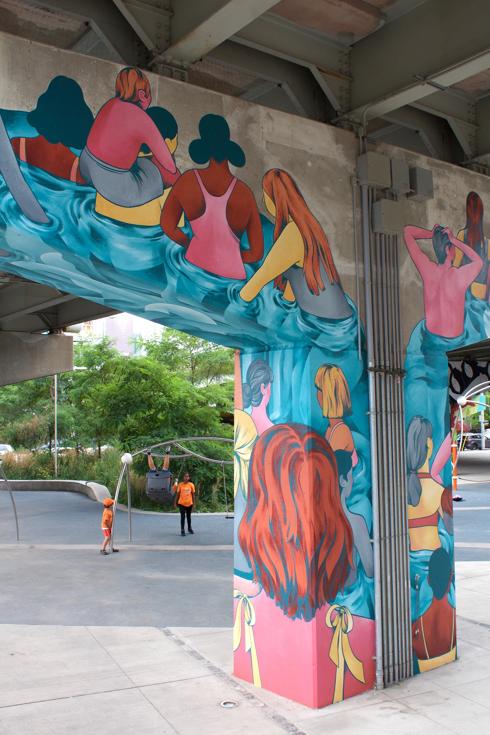 Sunbathers For Underpass Park // TORONTO, ON</p>