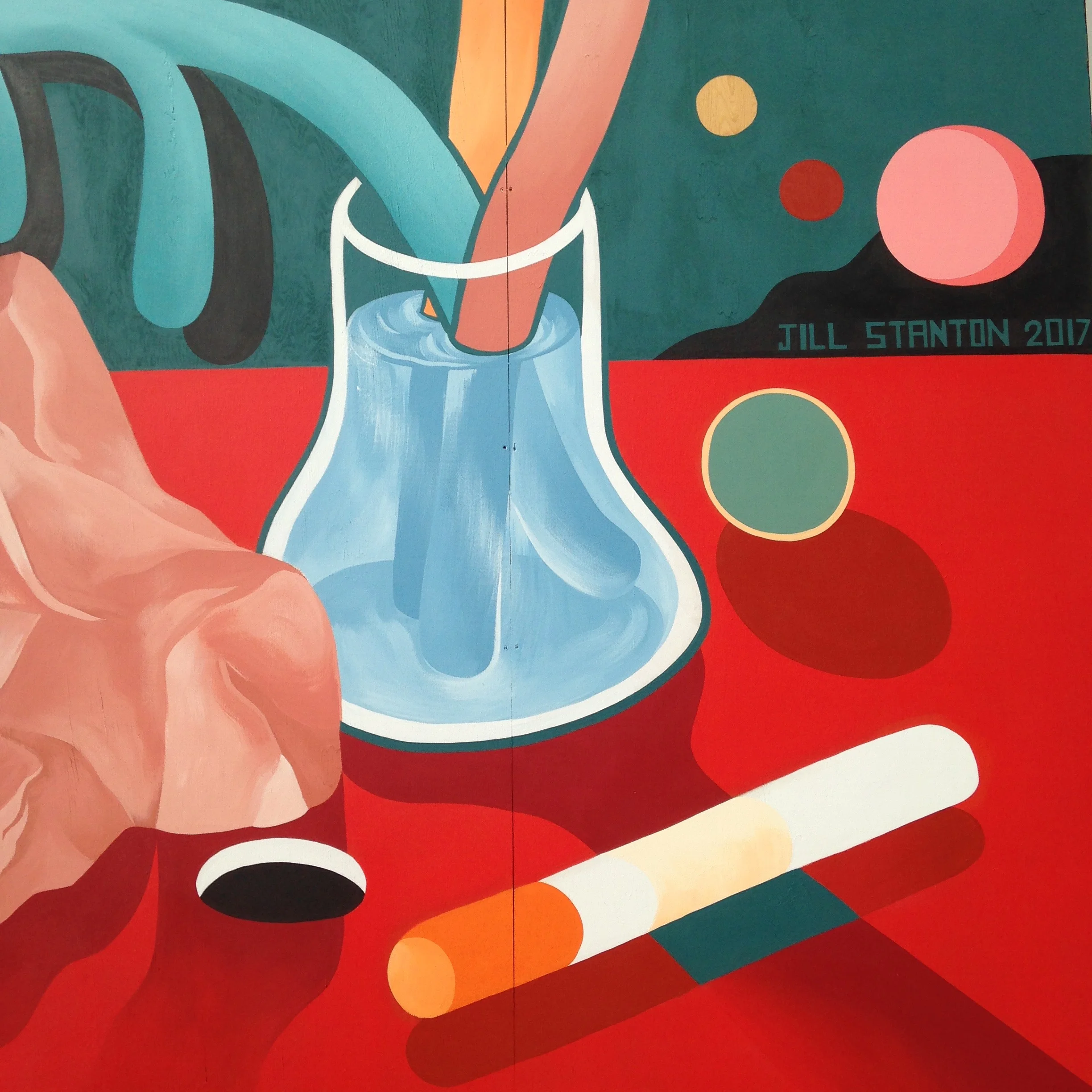 Summer Still Life (detail)EDMONTON, AB</p>