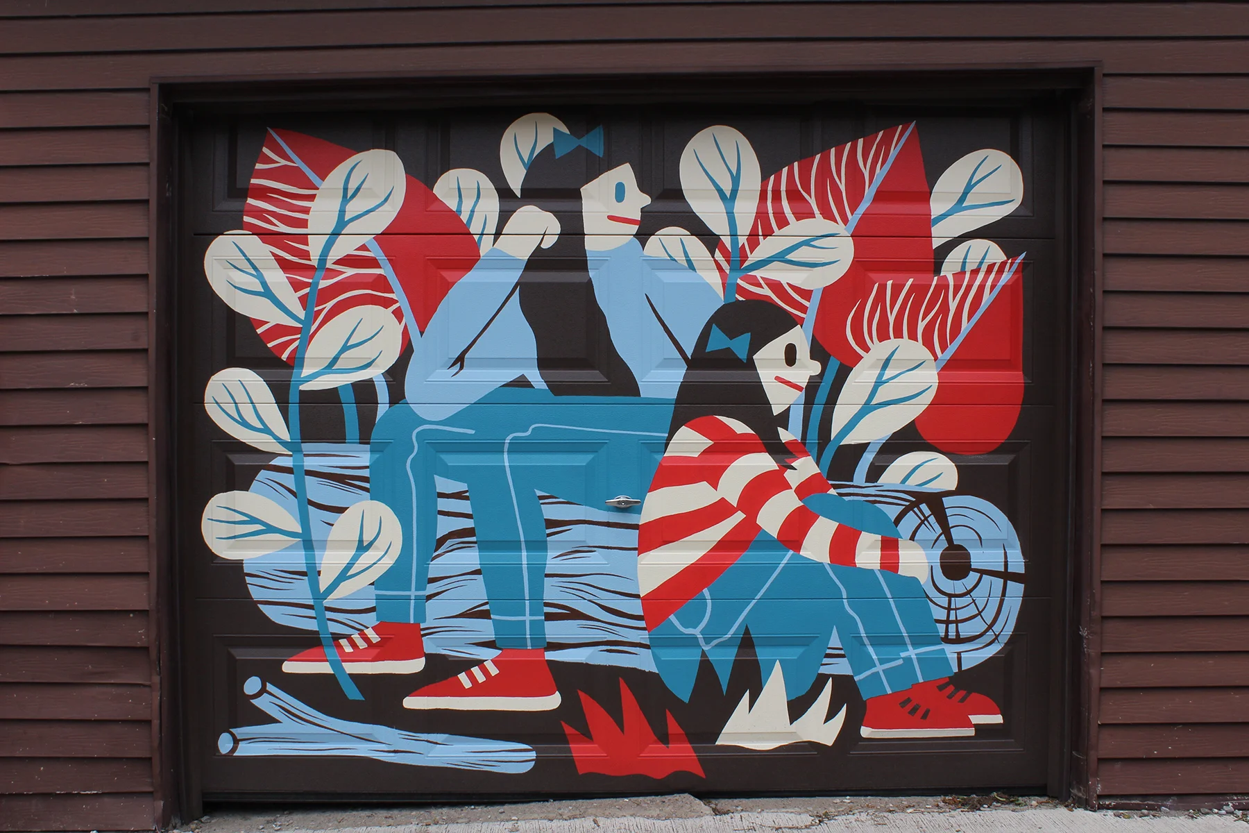 Nature Family (detail)For private client // TORONTO, ON</p>