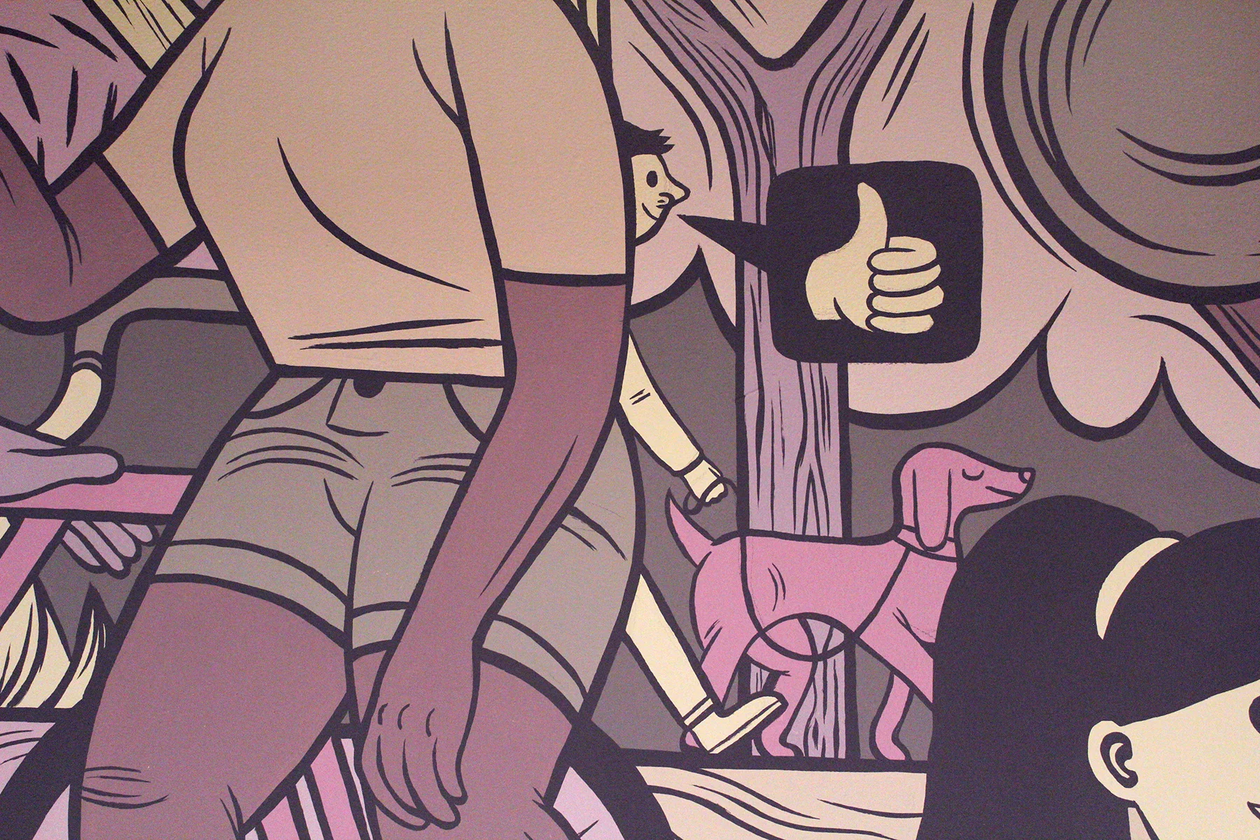 Purple Park (detail)For Shopify // TORONTO, ON</p>