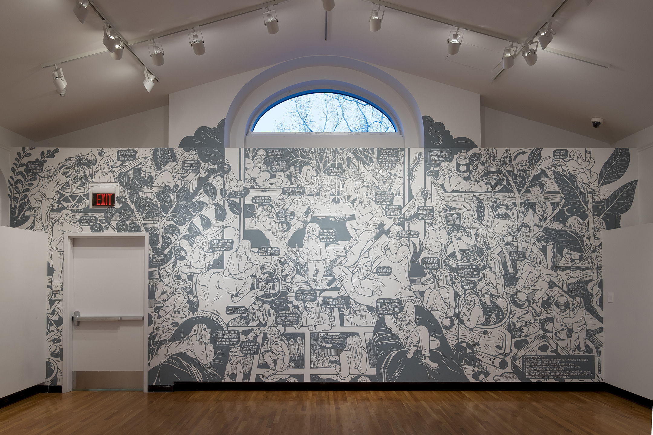 DoubtFor 'Blue Line' @ Southern Alberta Art Gallery (SAAG) // LETHBRIDGE, AB</p>