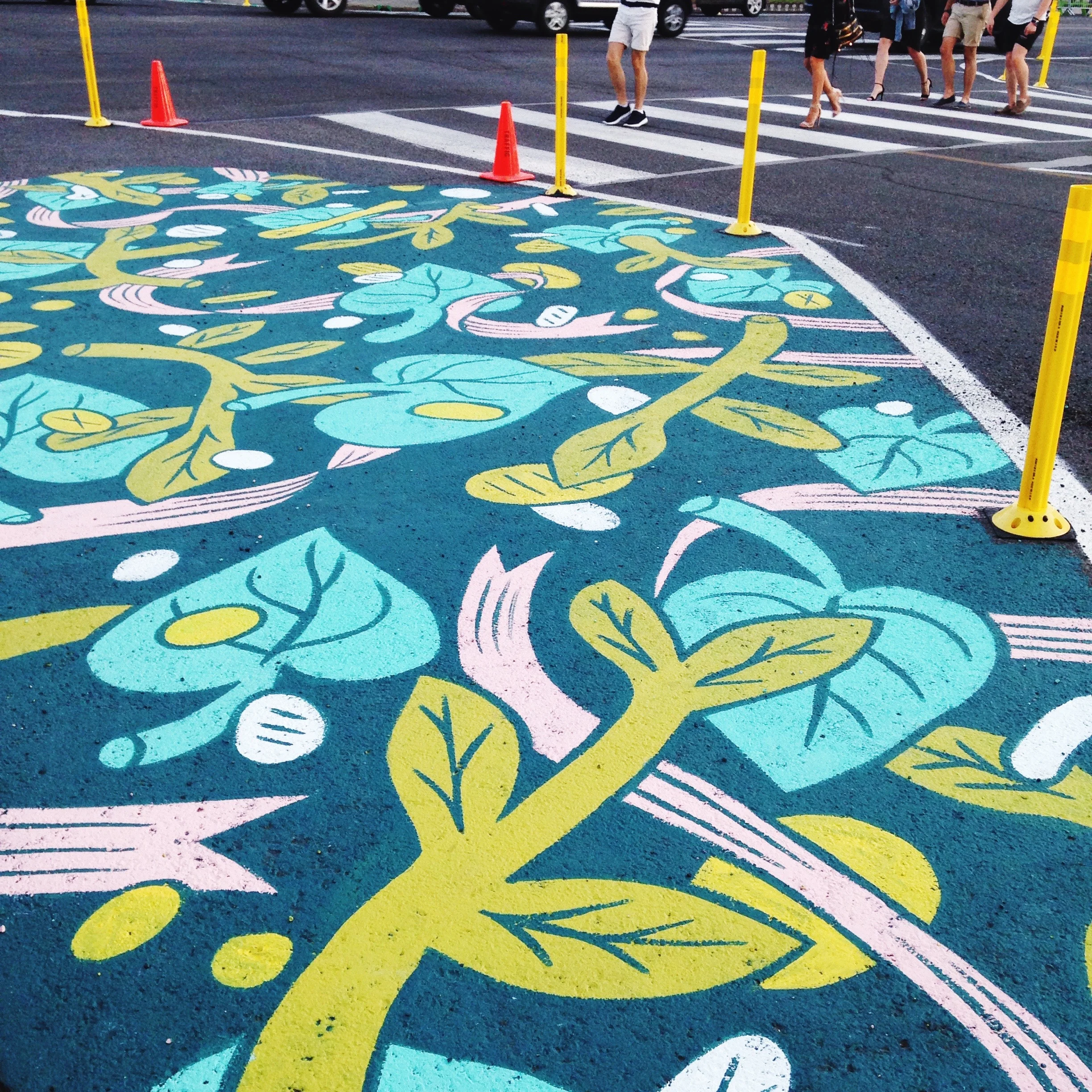 Road Mural, EDMONTON, AB