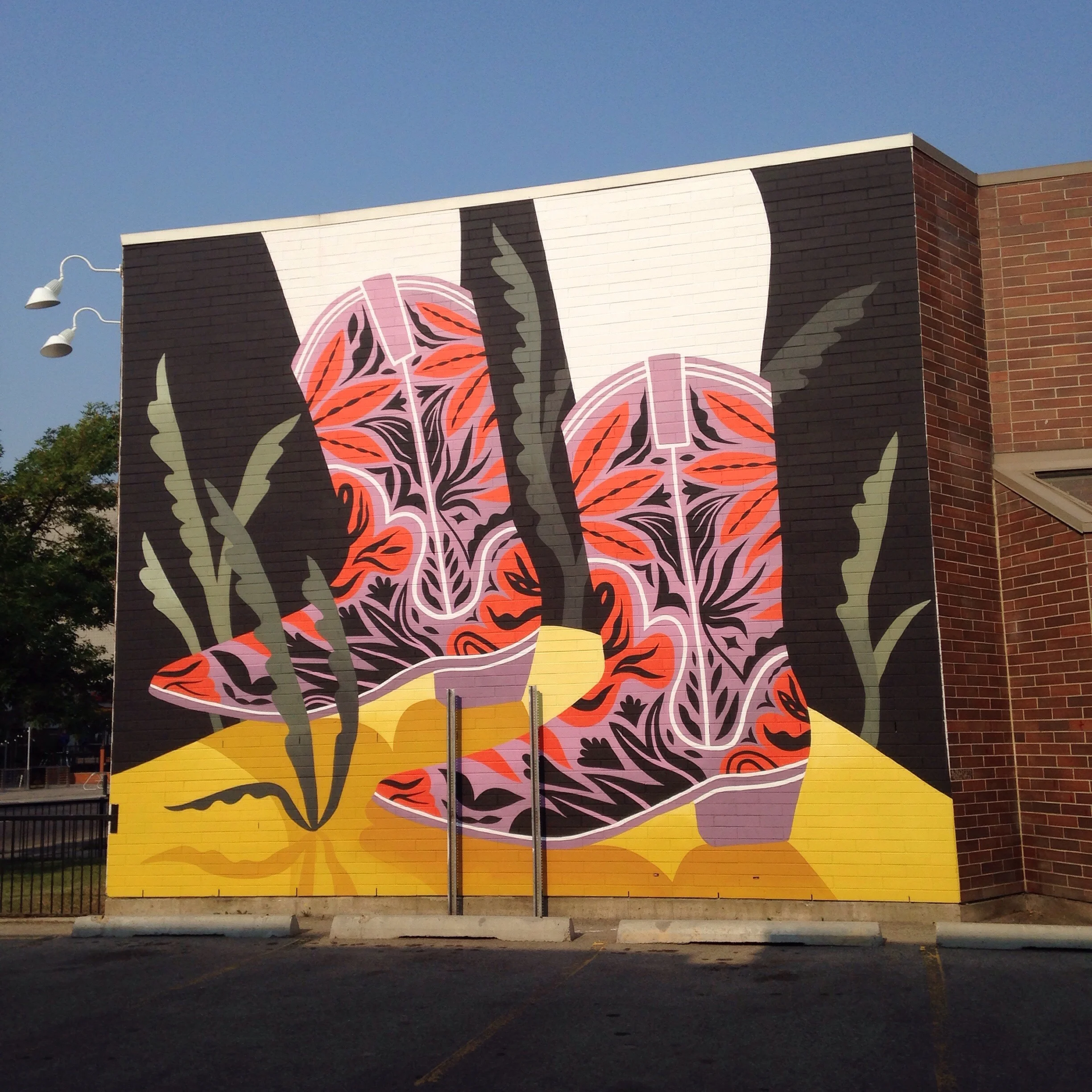 Pardners (for Beltline Urban Mural Project), CALGARY, AB