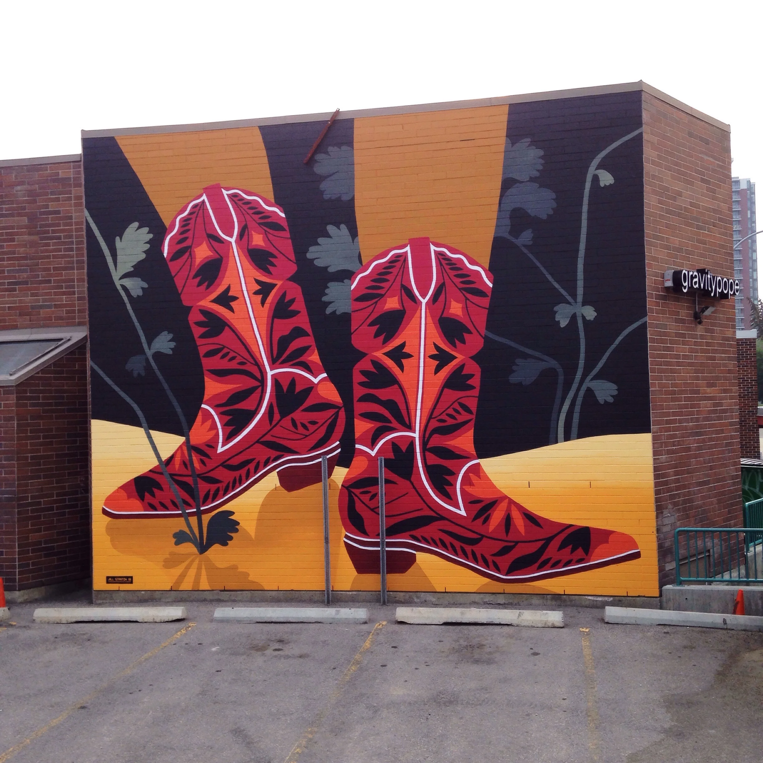 Pardners (for Beltline Urban Mural Project), CALGARY, AB