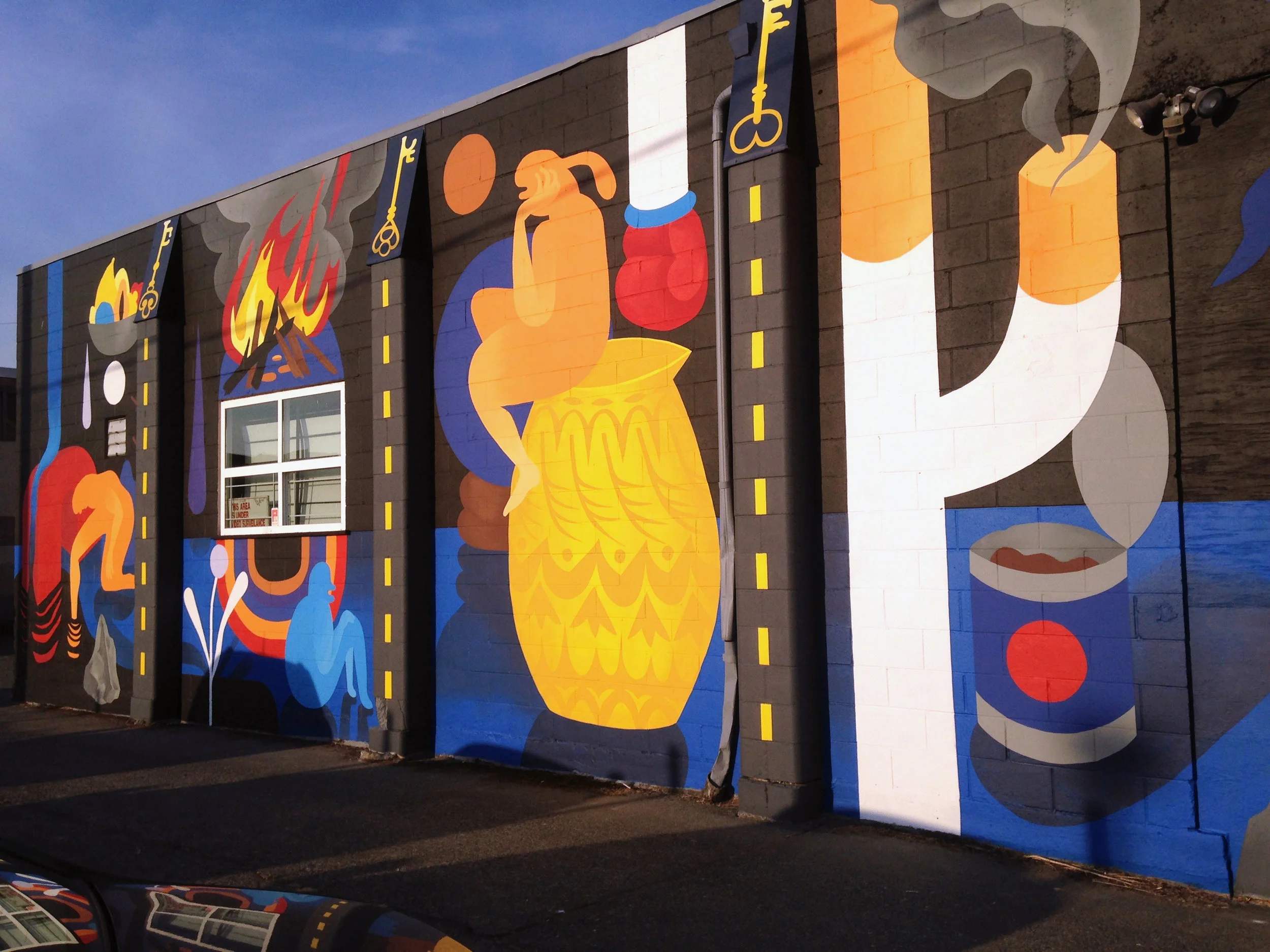 Luck and Last Resorts (for Concrete Canvas Festival), VICTORIA, BC