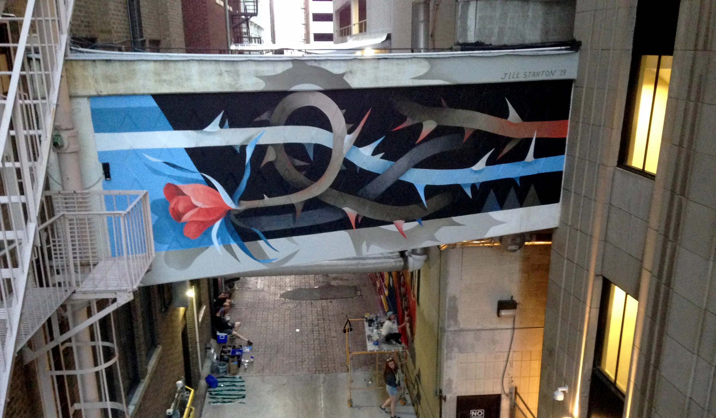 THE GATEWAY (for Habit Mural Fest), TULSA, OK