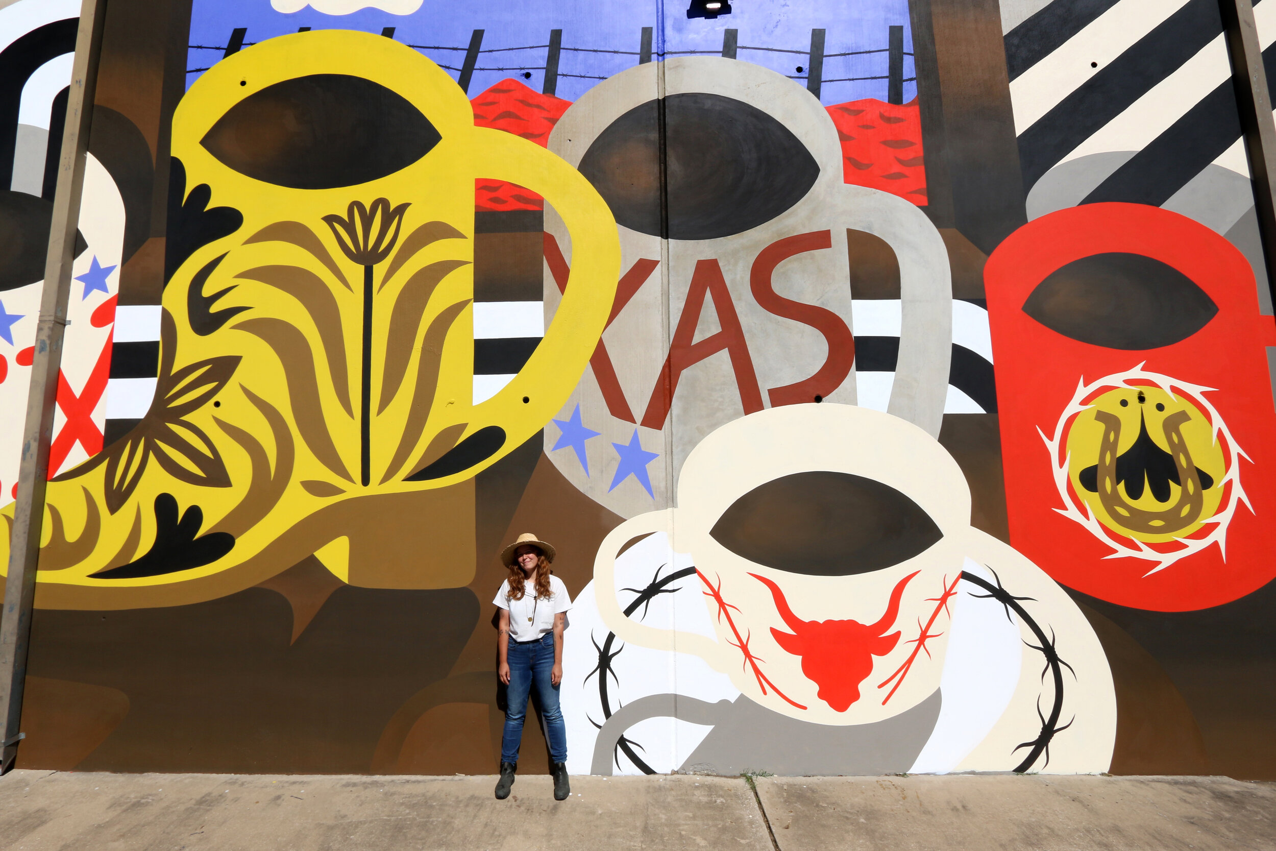 COWBOY COFFEE <p> Wild West Mural Fest // DALLAS, TX </P>