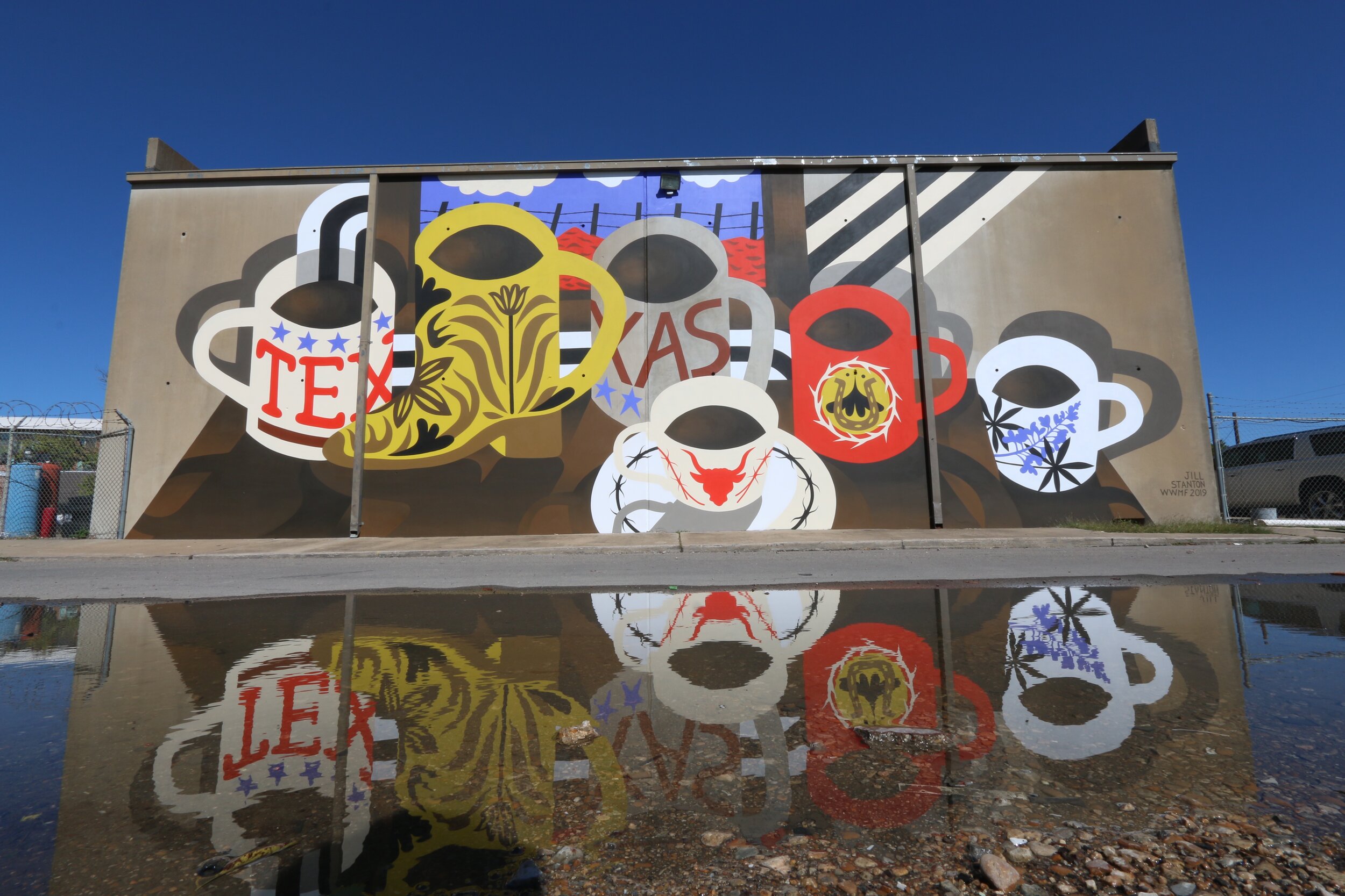 COWBOY COFFEE <p> Wild West Mural Fest // DALLAS, TX </P>