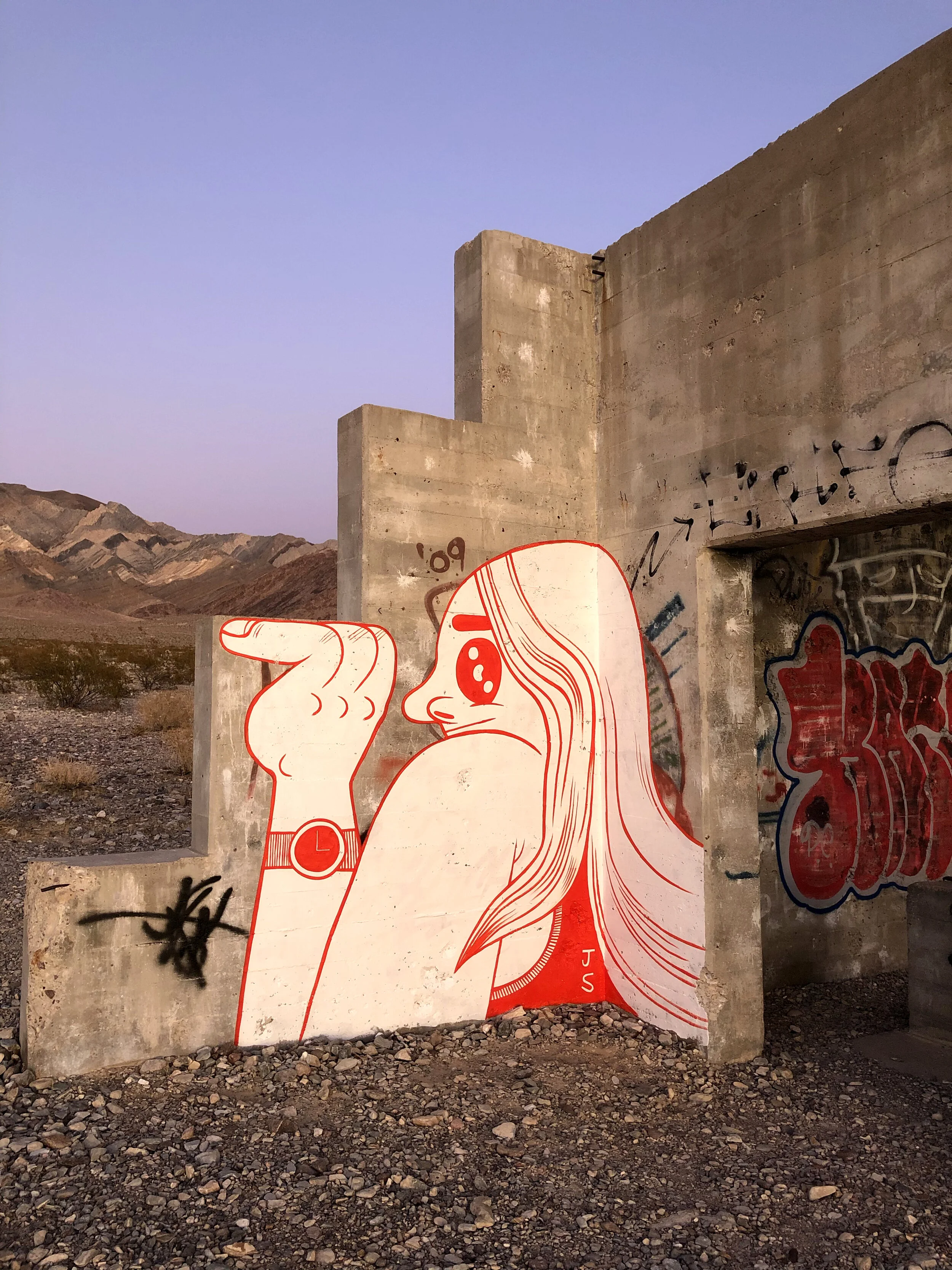 SNEAKY <p> somewhere in the Nevada desert </P>