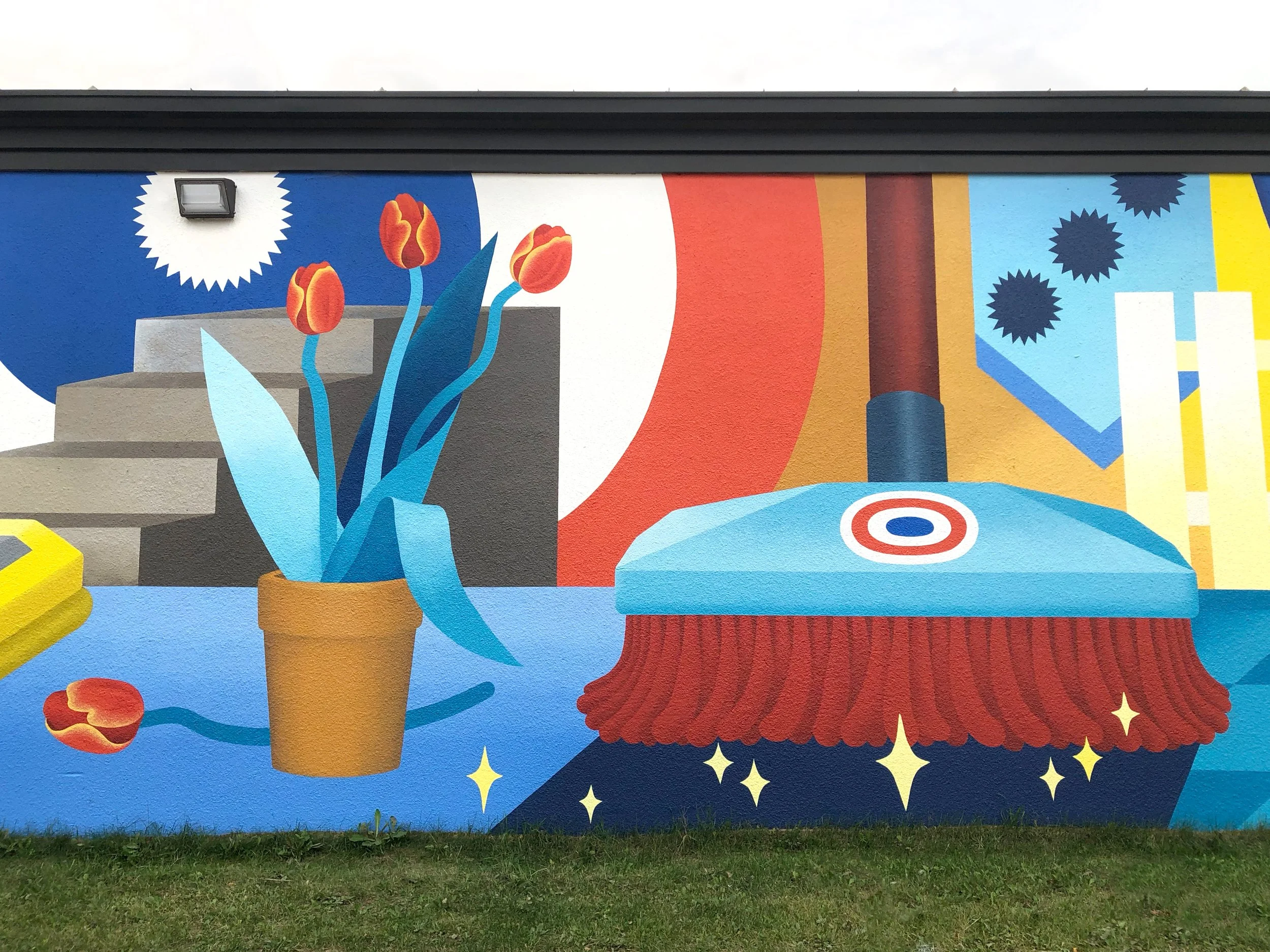 LET'S CURL! (Detail)<p> Jasper Place Curling Club // EDMONTON, AB