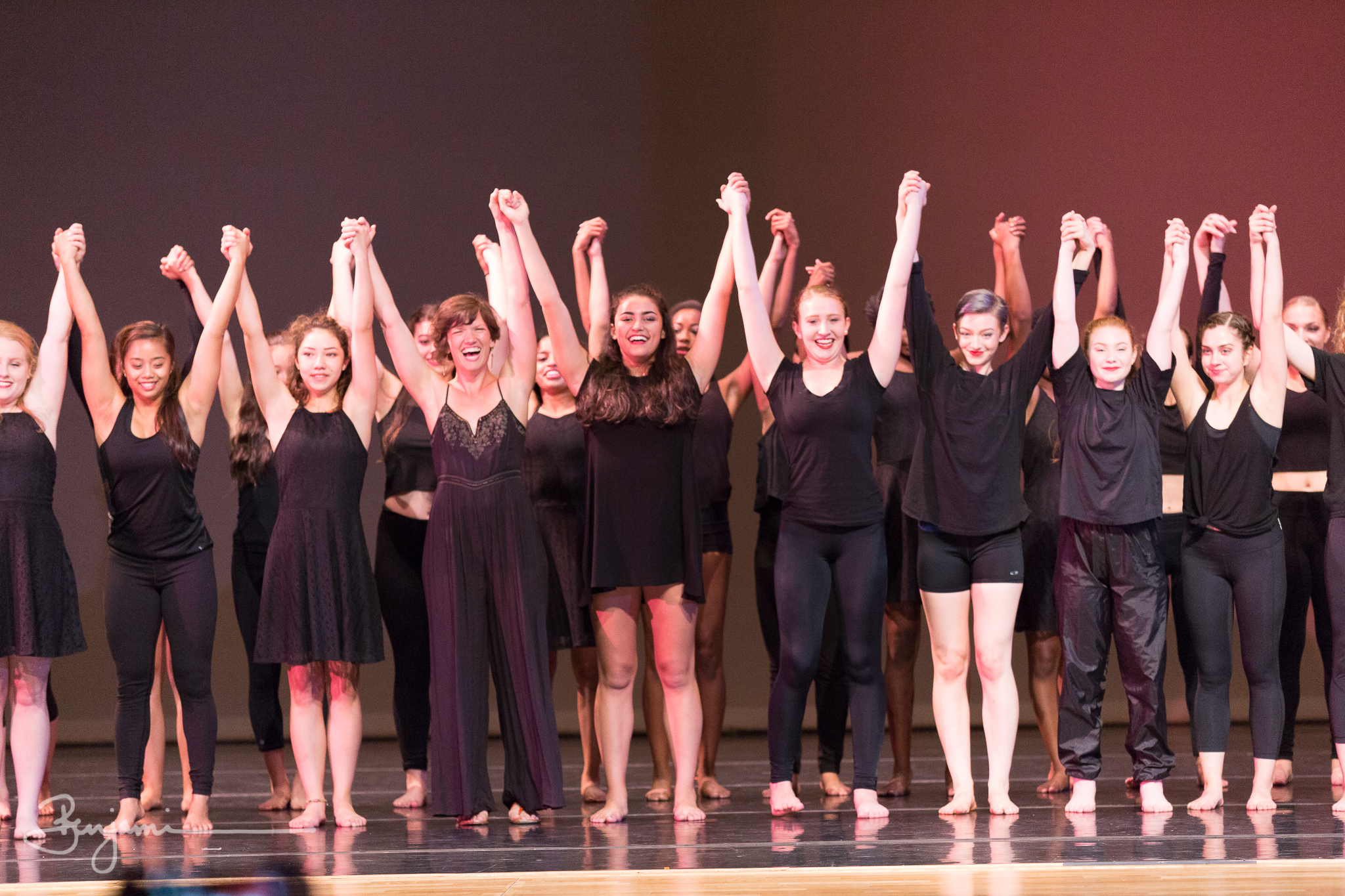 I want to dance with you, and you, and you. I currently offer beginning and intermediate modern dance classes in the New River Valley, and hope to soon expand my class offerings to high intermediate and advanced students.