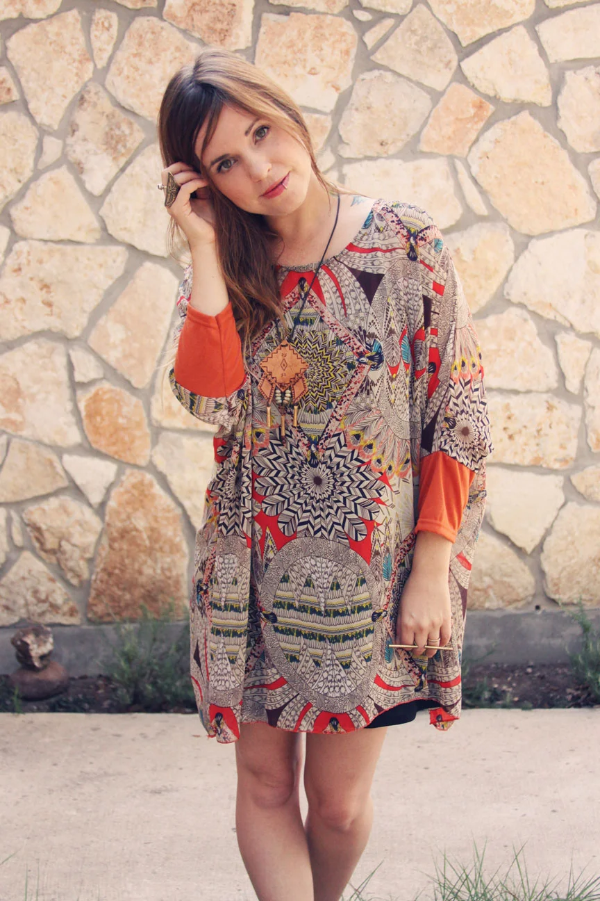sheer batwing dress www.rootsandfeathers.com.jpg