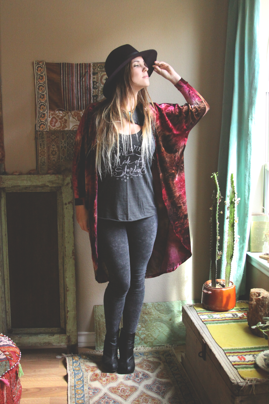 mamie ruth velvet kimono outfit on roots and feathers.png