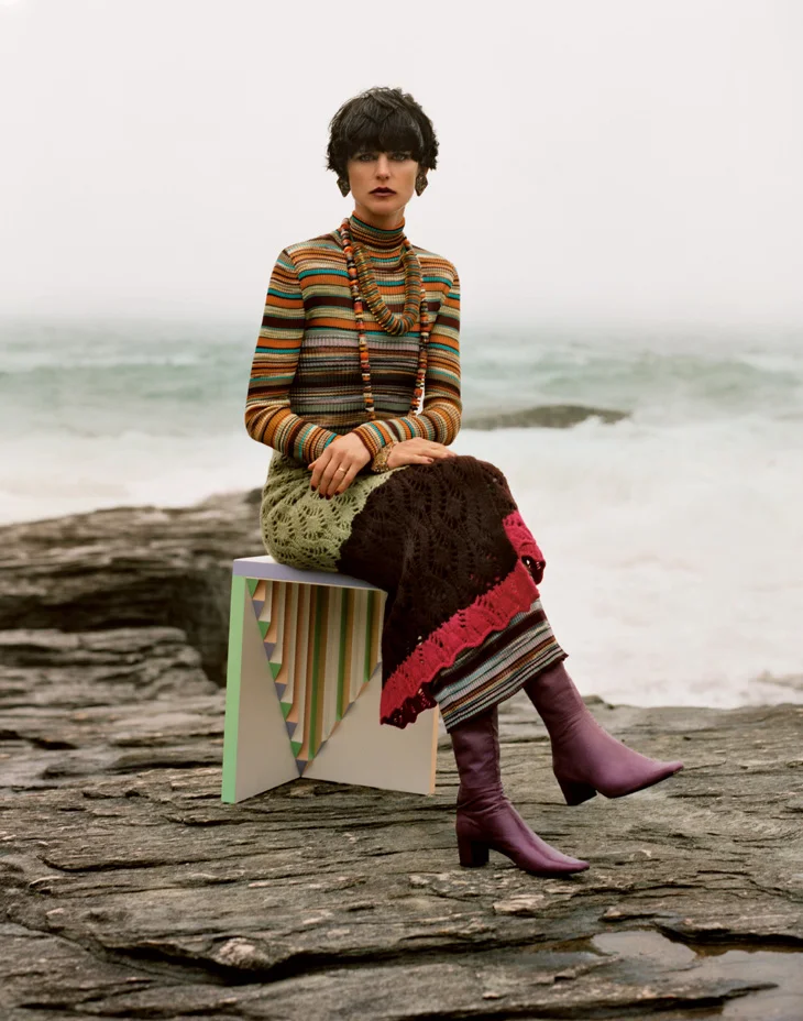 Η STELLA TENNANT  πρωταγωνιστεί στην Φθινοπωρινή καμπάνια 2013 της MISSONI