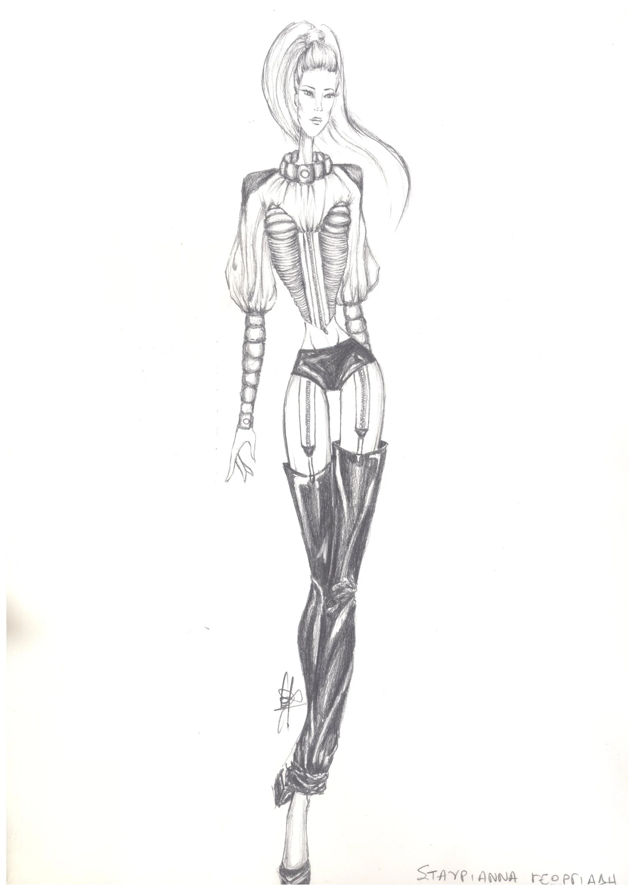 H Σταυριάννα Γεωργιάδη νικήτρια του Fashion Design Project AXDW!