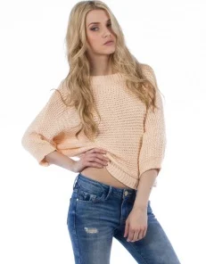   Πλεκτή μπλούζα λούρεξ  44,90€   