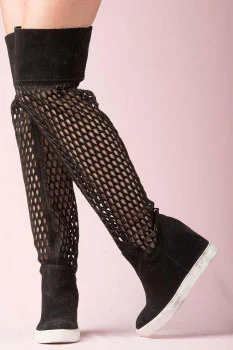 JEFFREY CAMPBELL - ANIK LIGHTNING BOOTS