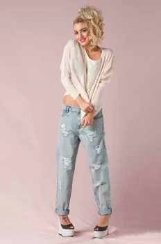 MINKPINK - INSTINCT BLUES BOYFRIEND JEAN