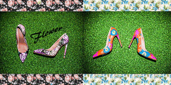 Flower Power Shoes by JEFFREY CAMPBELL