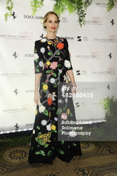 Lauren Santo Domingo_Save Venice Enchanted Garden Ball_April 4 2014